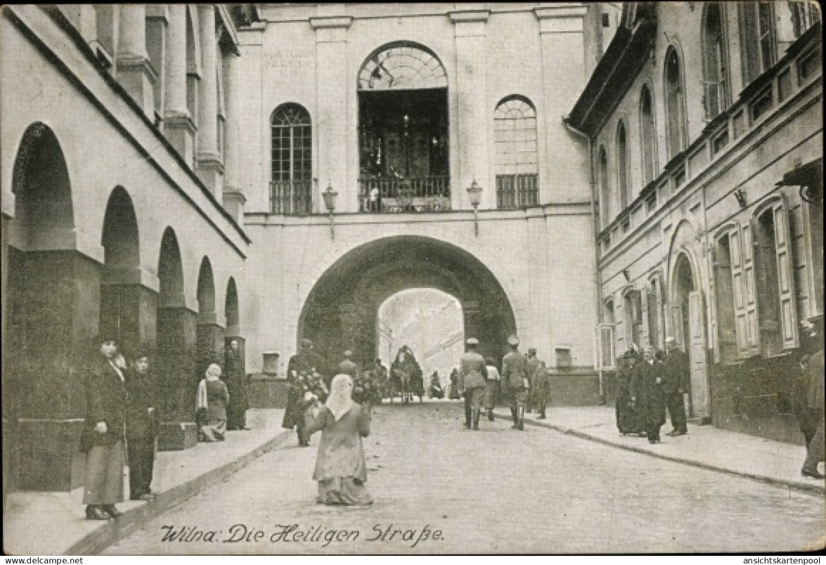 CPA Vilnius Wilna Litauen, Heilige Straße