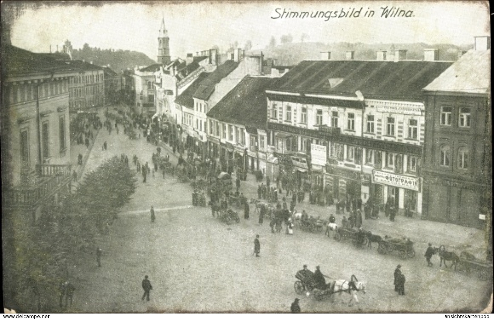 CPA Vilnius Wilna Litauen, Straßenpartie