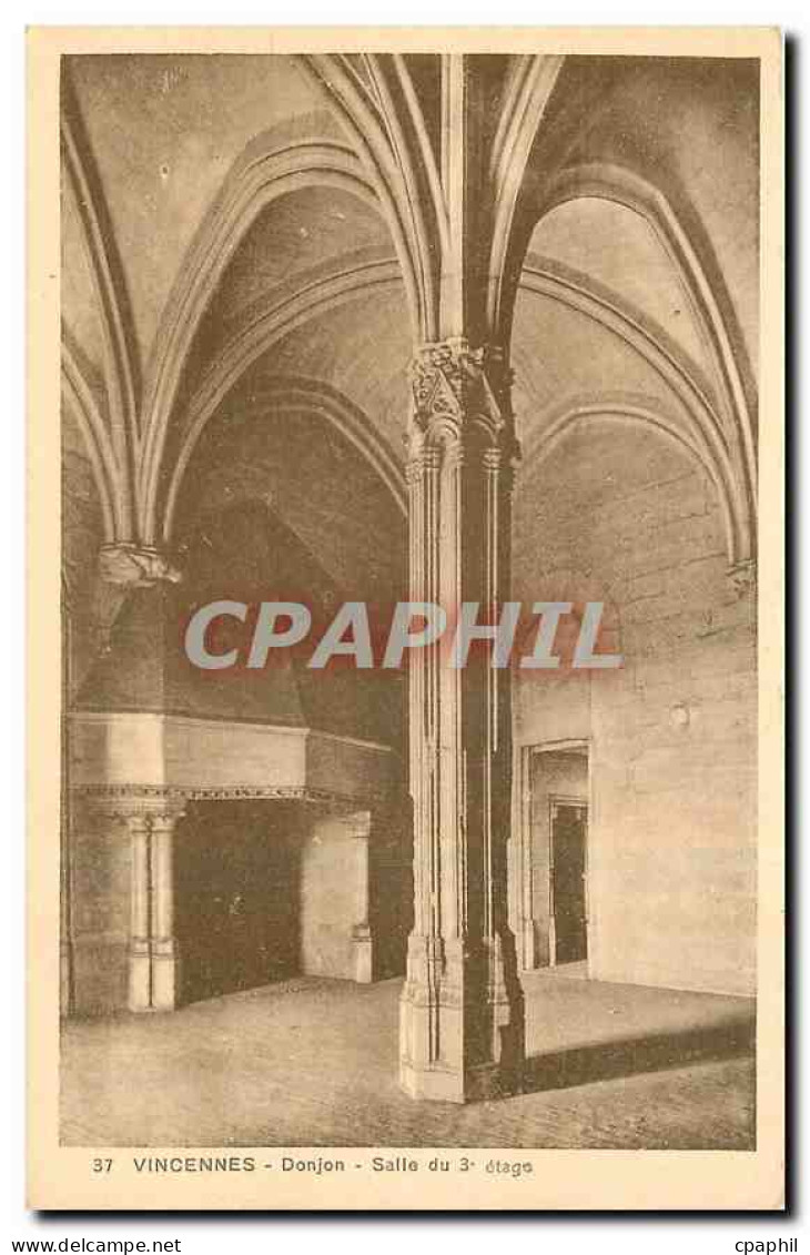 CPA Vincennes Donjon Salle