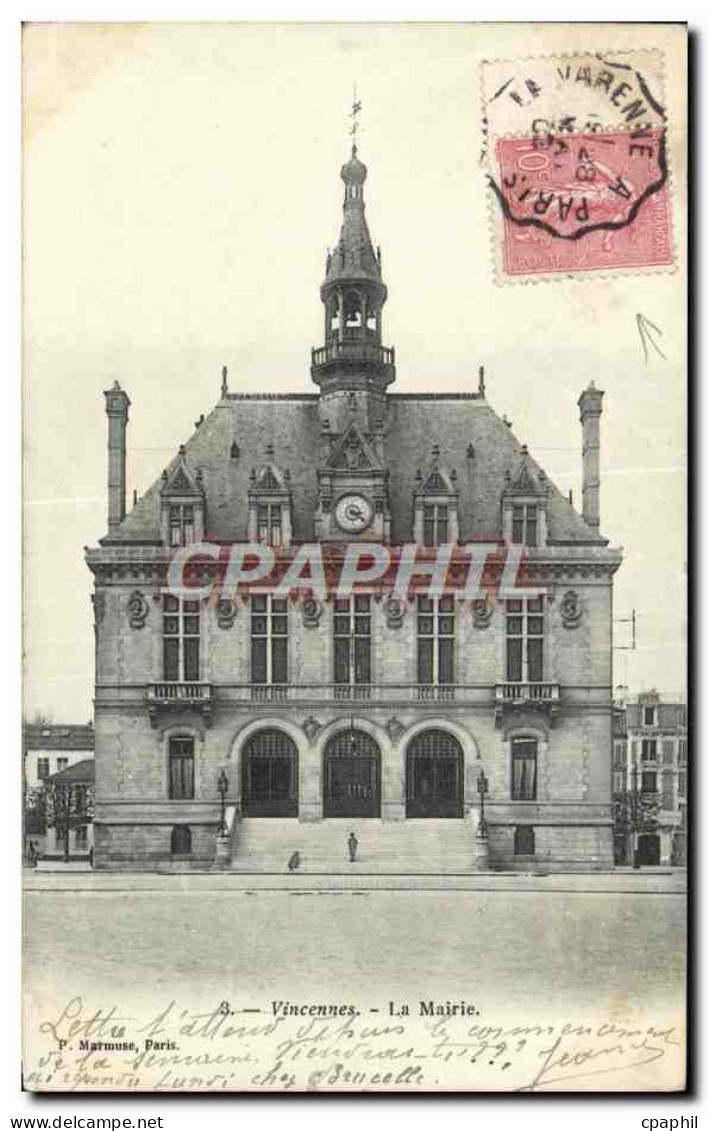 CPA Vincennes La Mairie