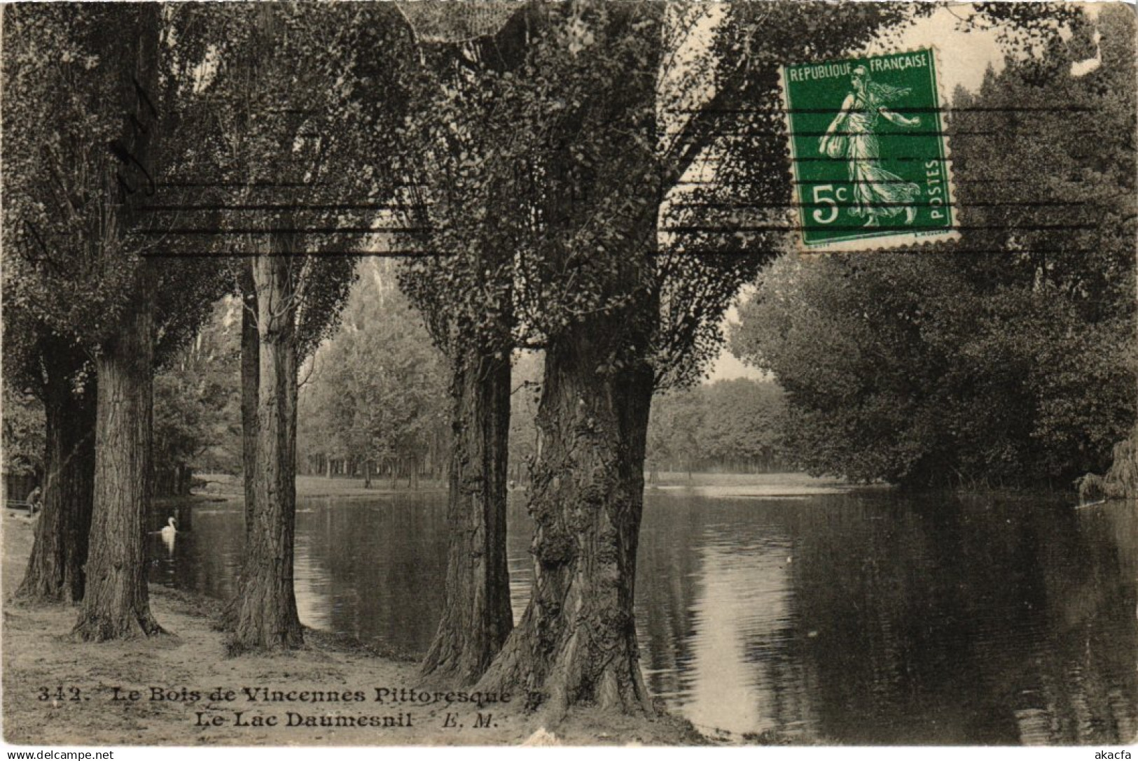 CPA Vincennes Lac Daumesnil (1347449)