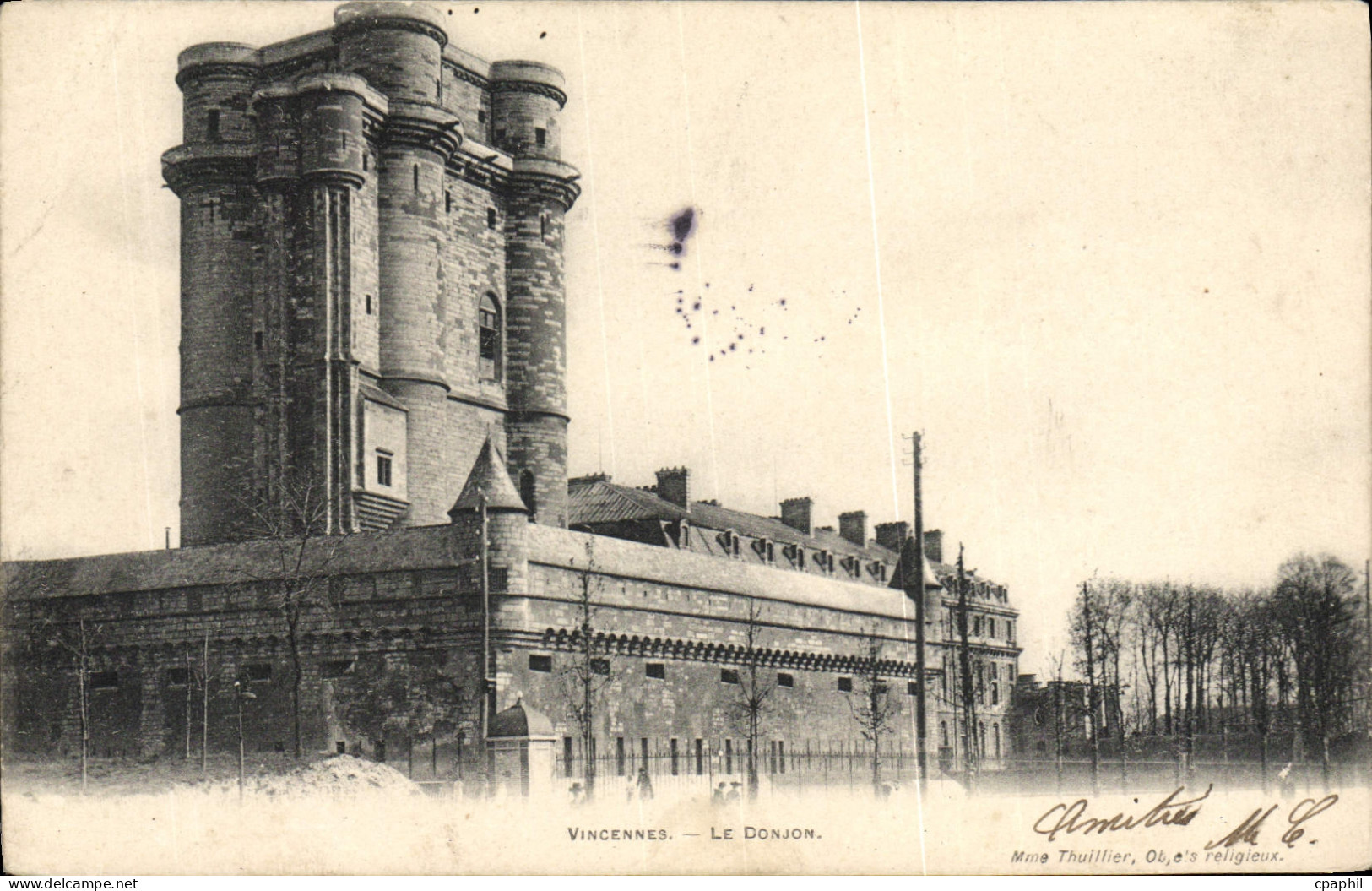 CPA Vincennes Le Donjon