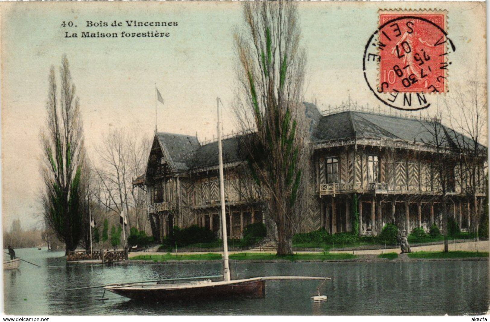 CPA Vincennes Maison Forestiere (1347216)