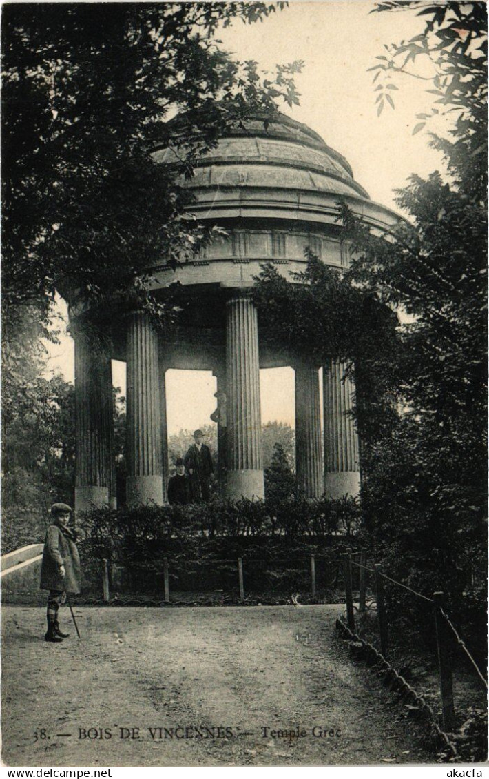 CPA Vincennes Temple Grec (1346907)