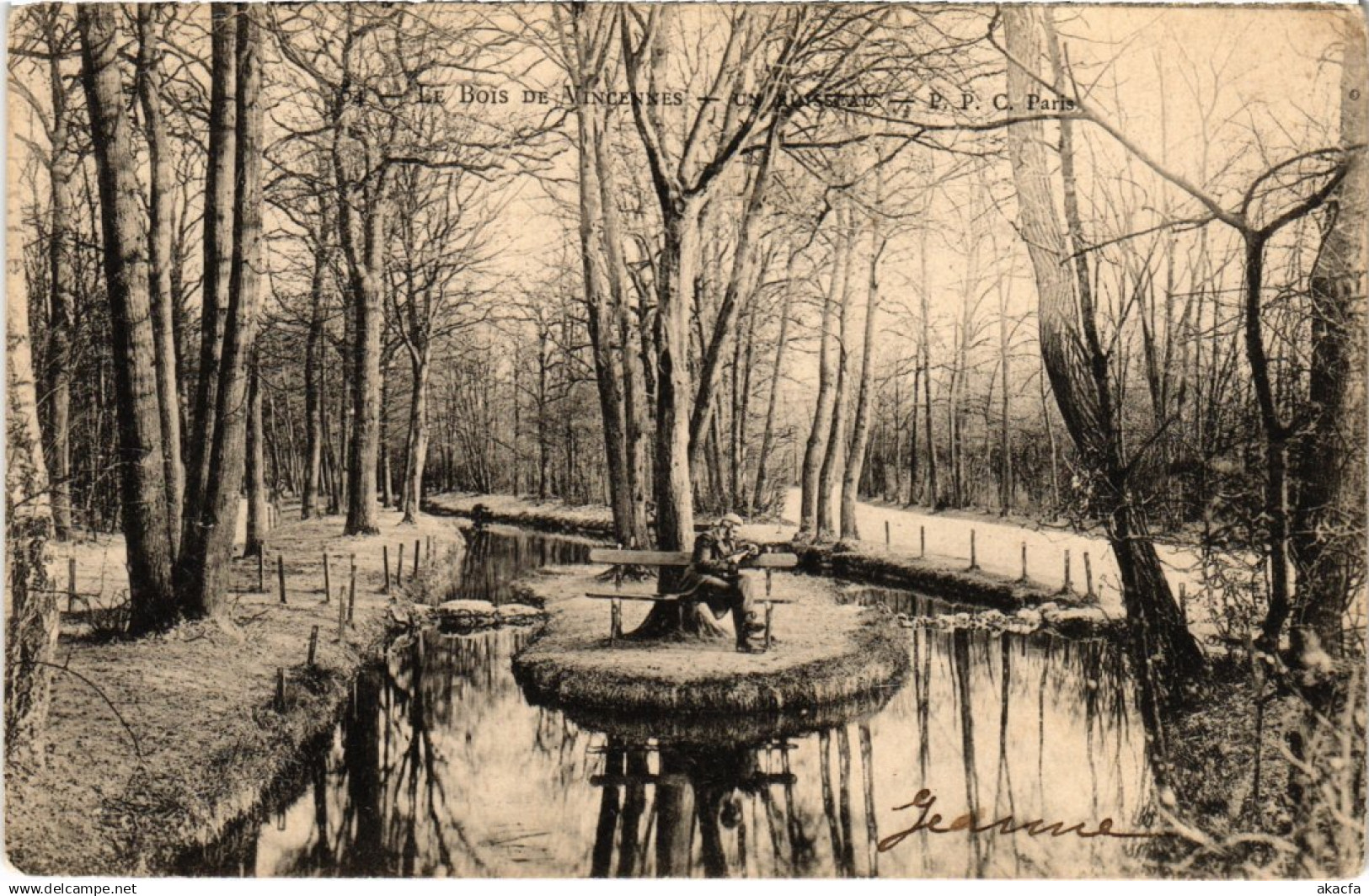 CPA Vincennes un ruisseau (1347315)