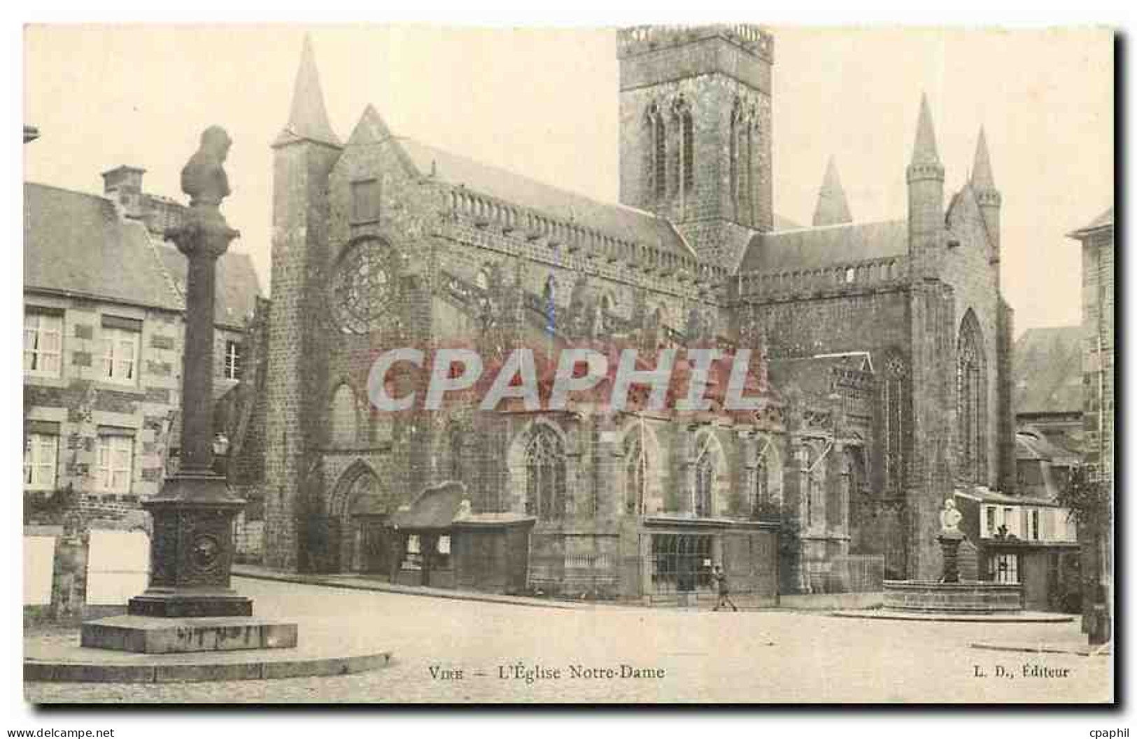 CPA Vire L'Eglise Notre Dame