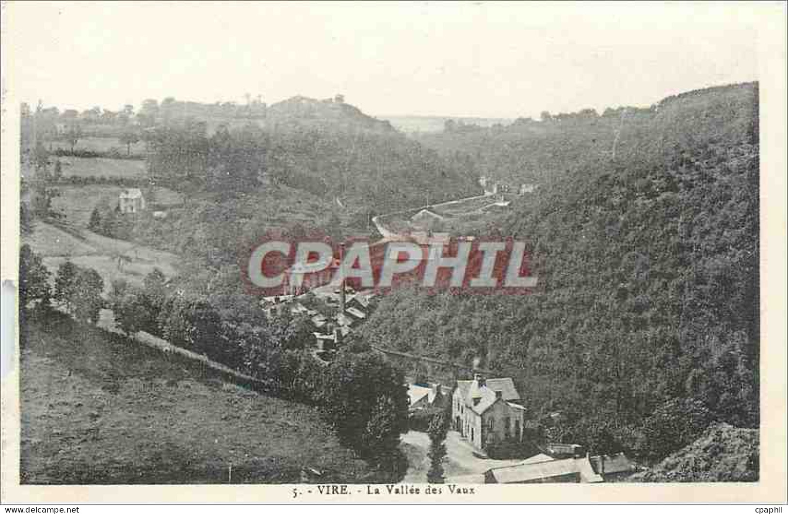 CPA Vire la Valle des Vaux