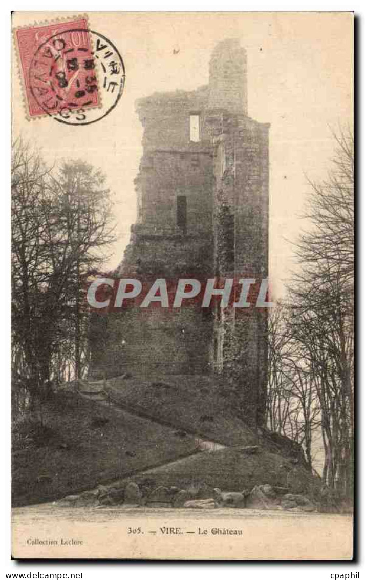 CPA Vire Le Chateau