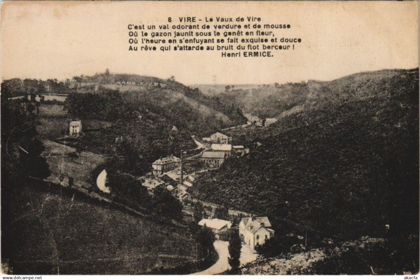 CPA VIRE Le Vaux de Vire - Vue Generale (1229900)