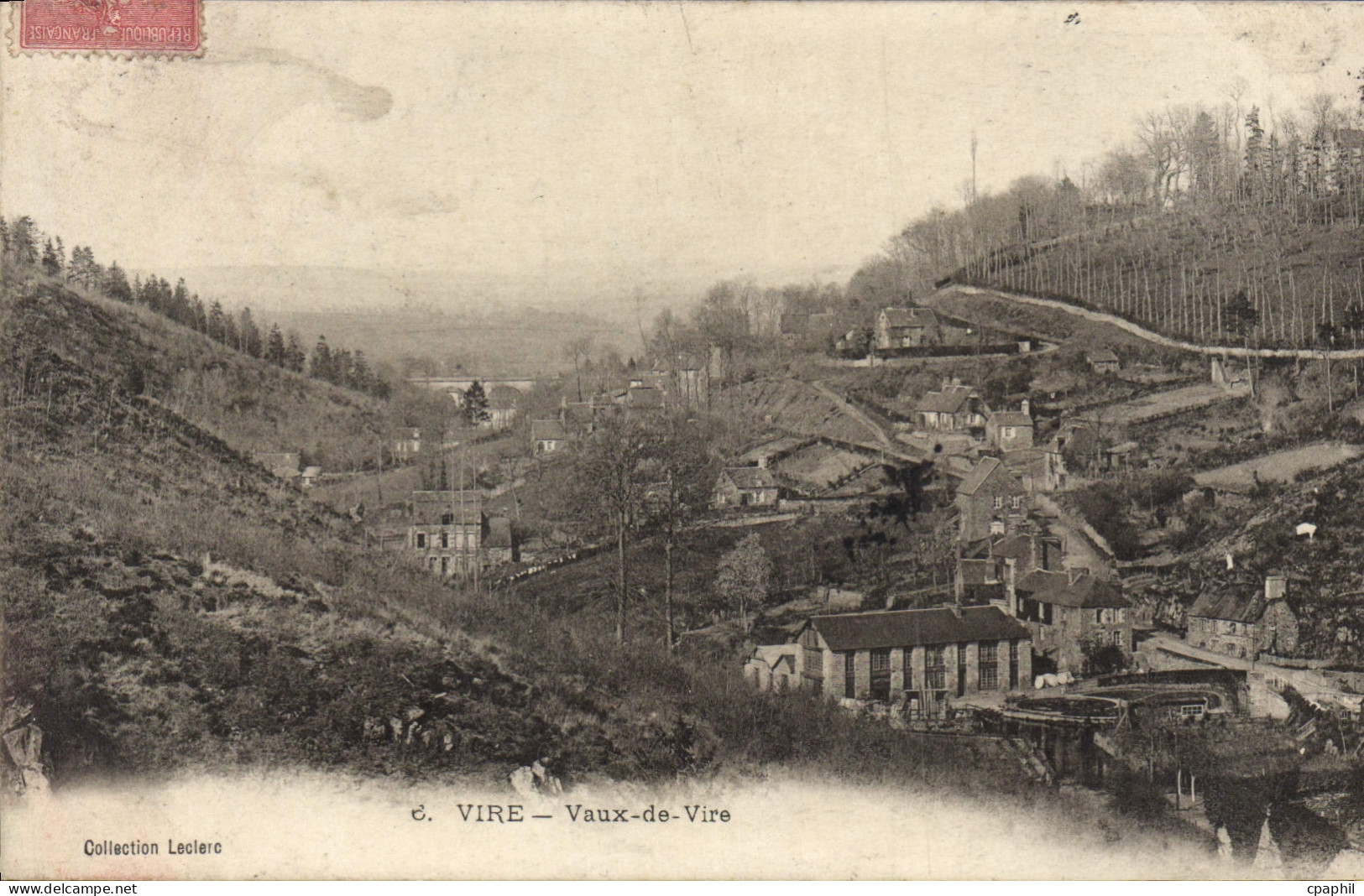 CPA Vire Vaux De Vire