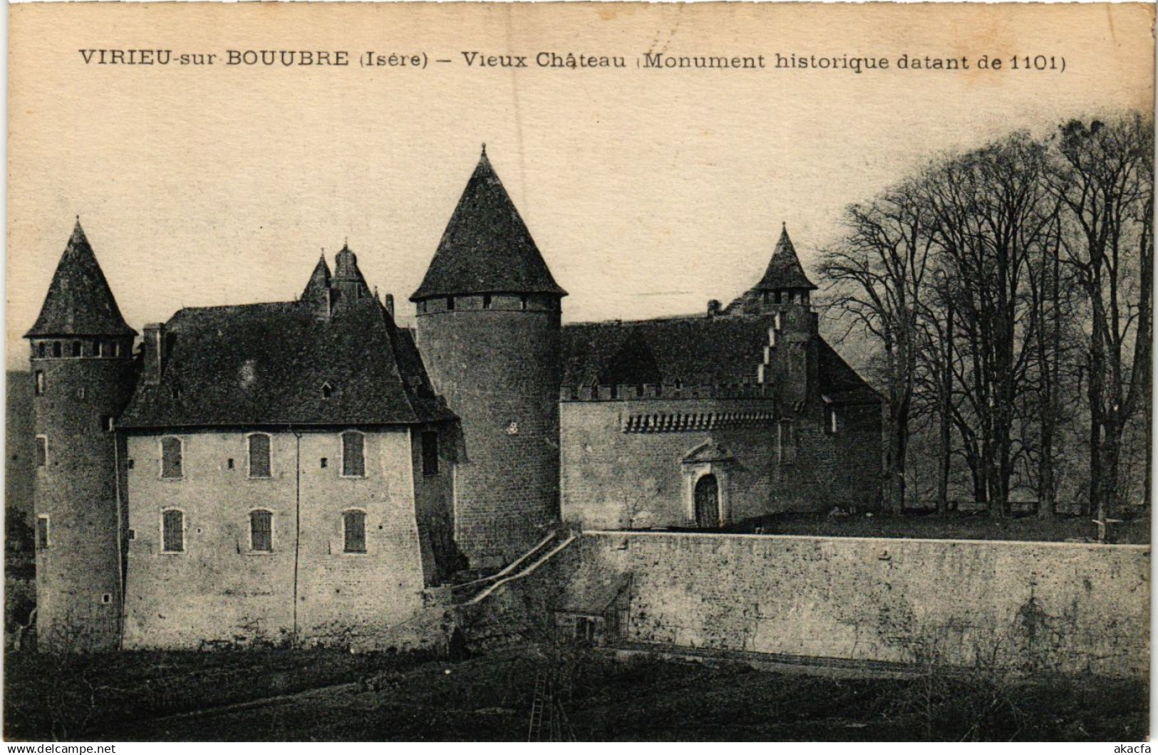 CPA Virieu sur Bouure - Vieux Chateau (272599)
