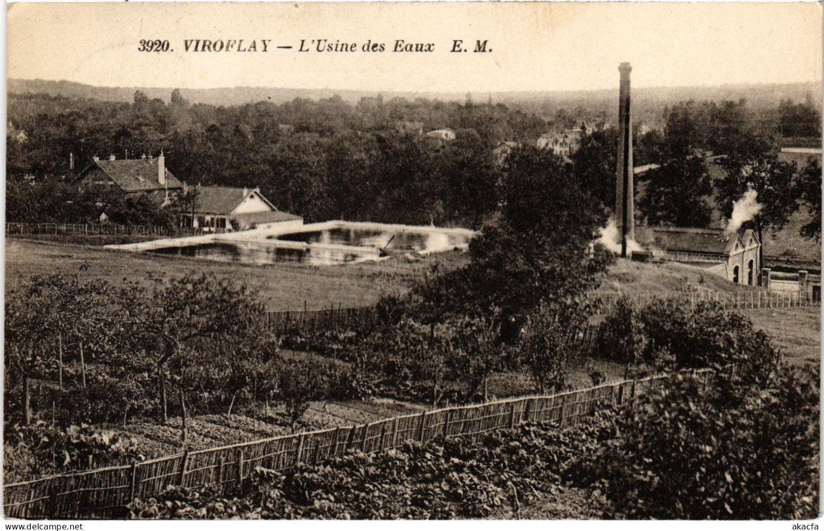 CPA Viroflay L'Usine des Eaux FRANCE (1379149)