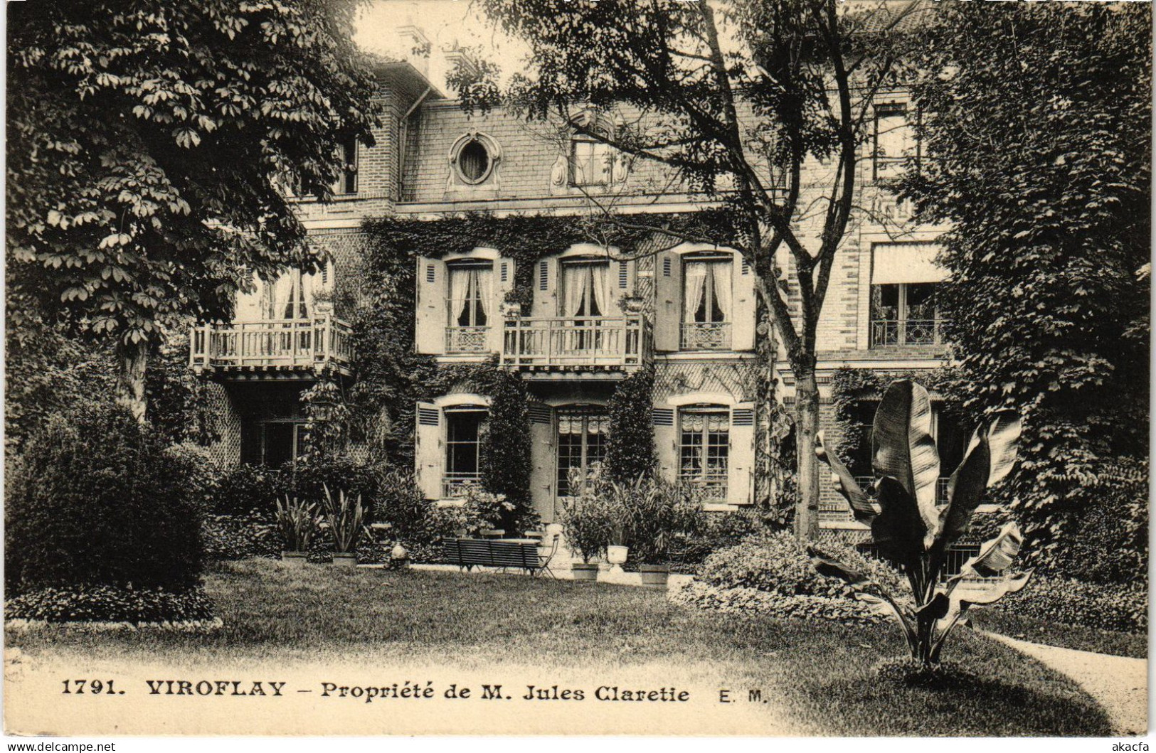 CPA Viroflay Propriete de M. Jules Claretie (1423512)