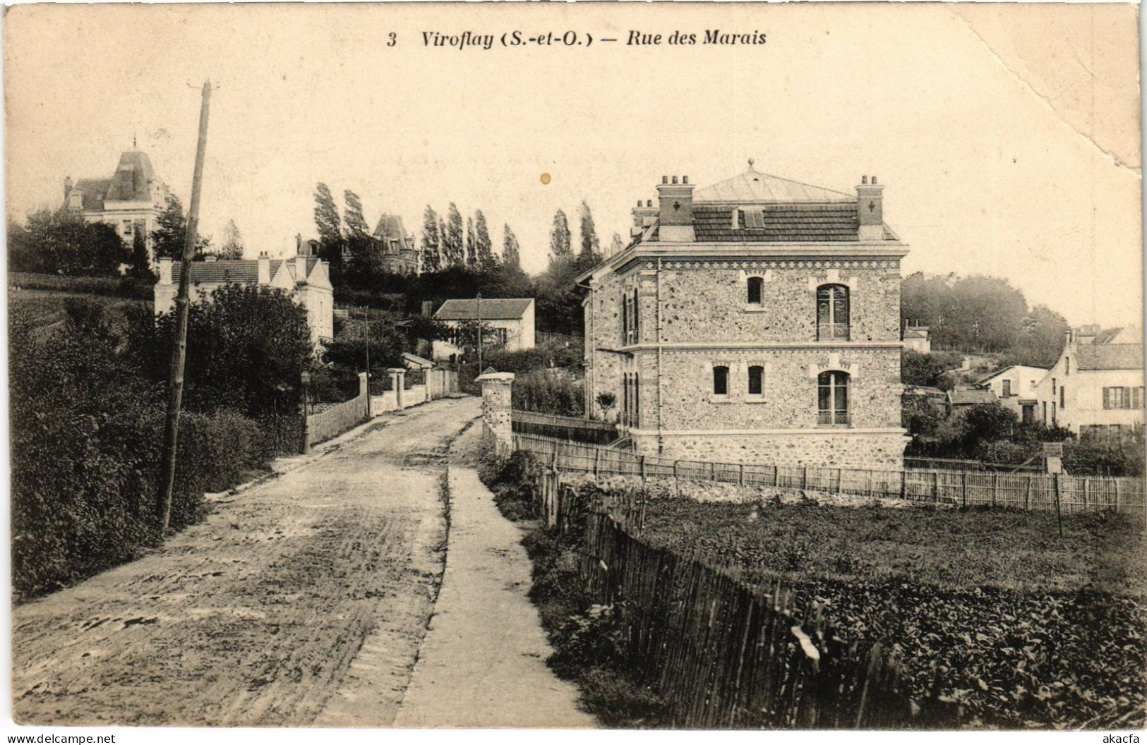 CPA Viroflay Rue des Marais FRANCE (1379156)