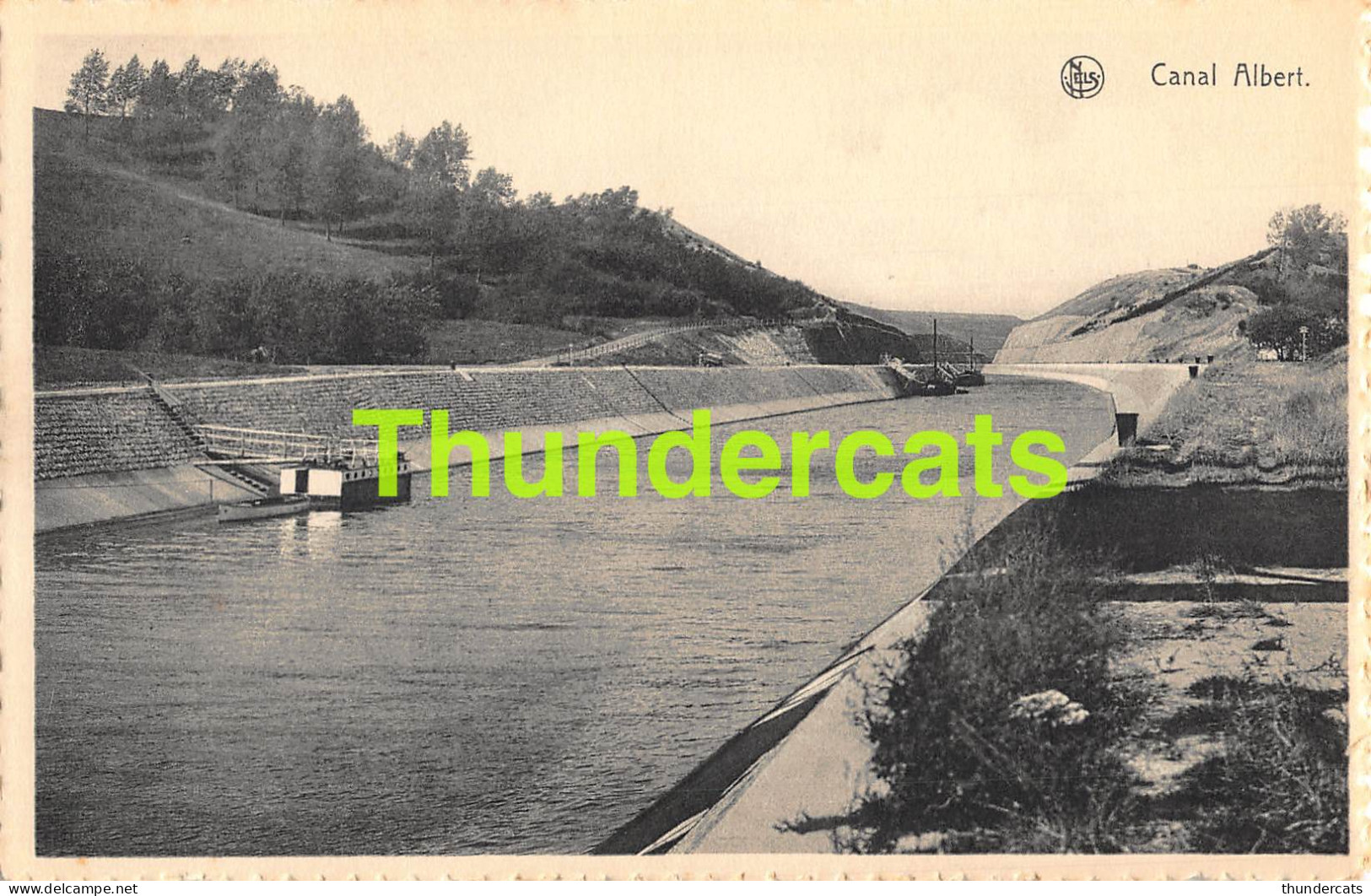 CPA VISE CANAL ALBERT