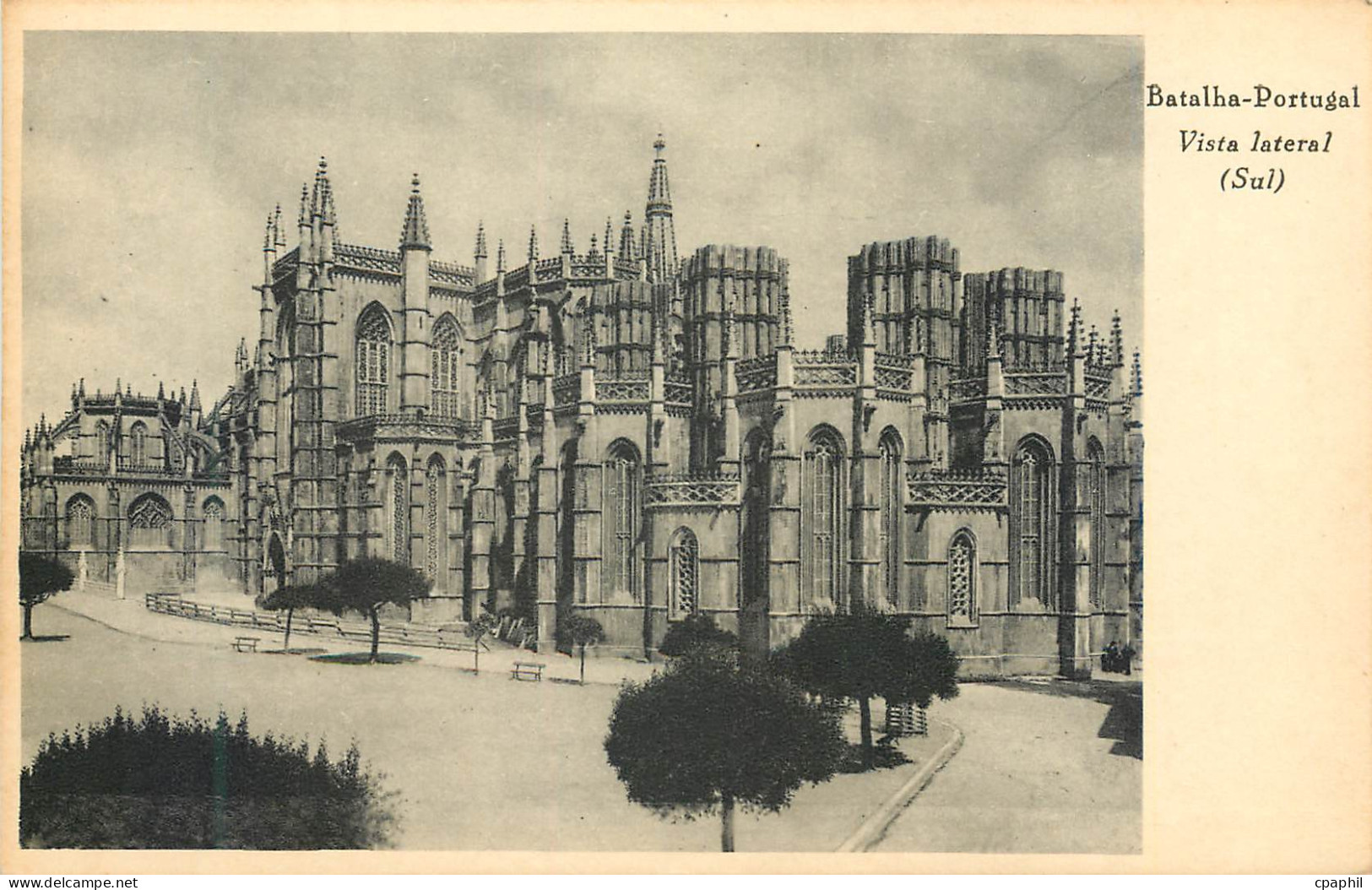 CPA Vista Lateral Batalha Leiria