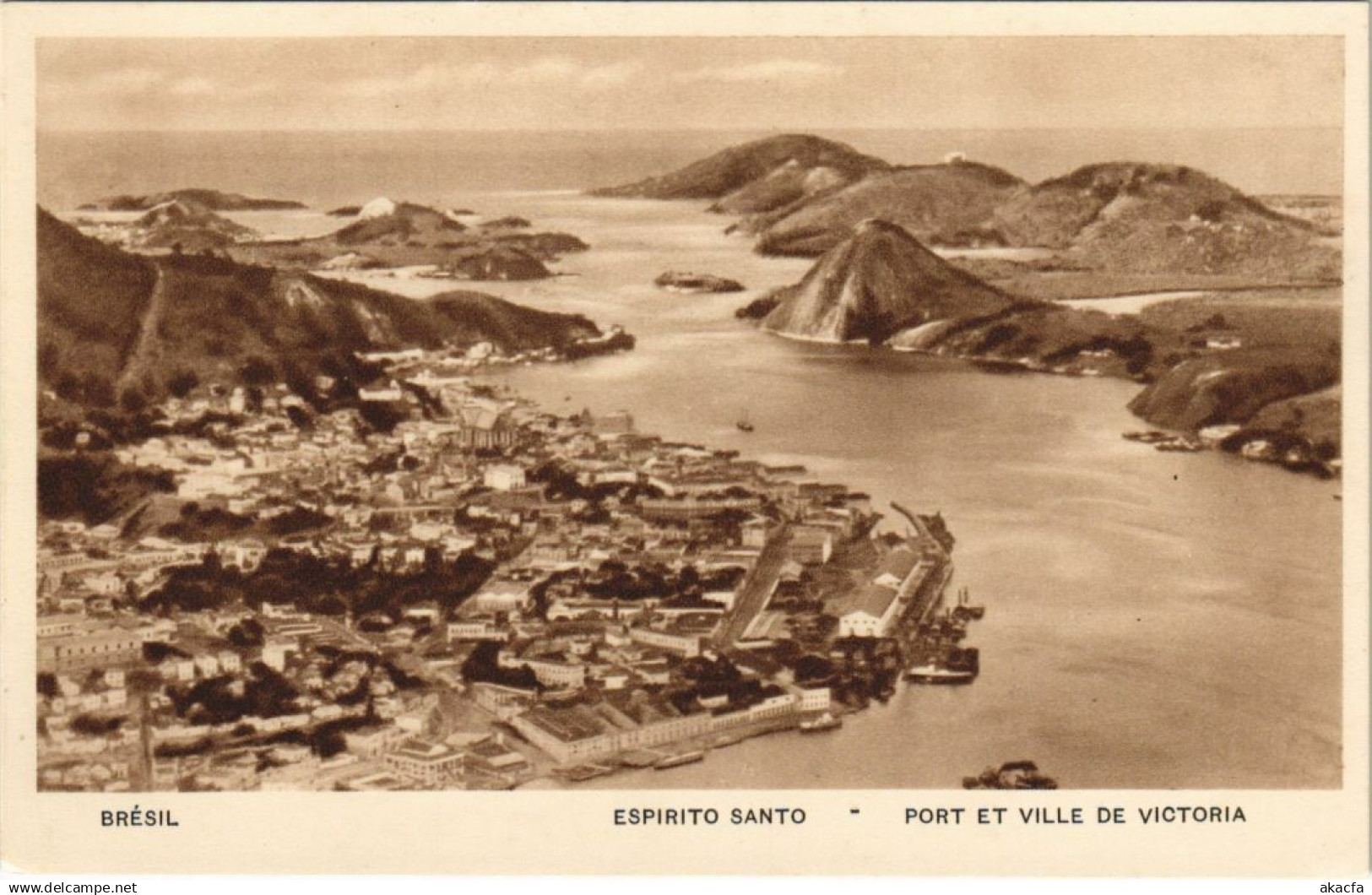 CPA Vitoria Port et Ville - Espirito Santo BRAZIL (1085245)
