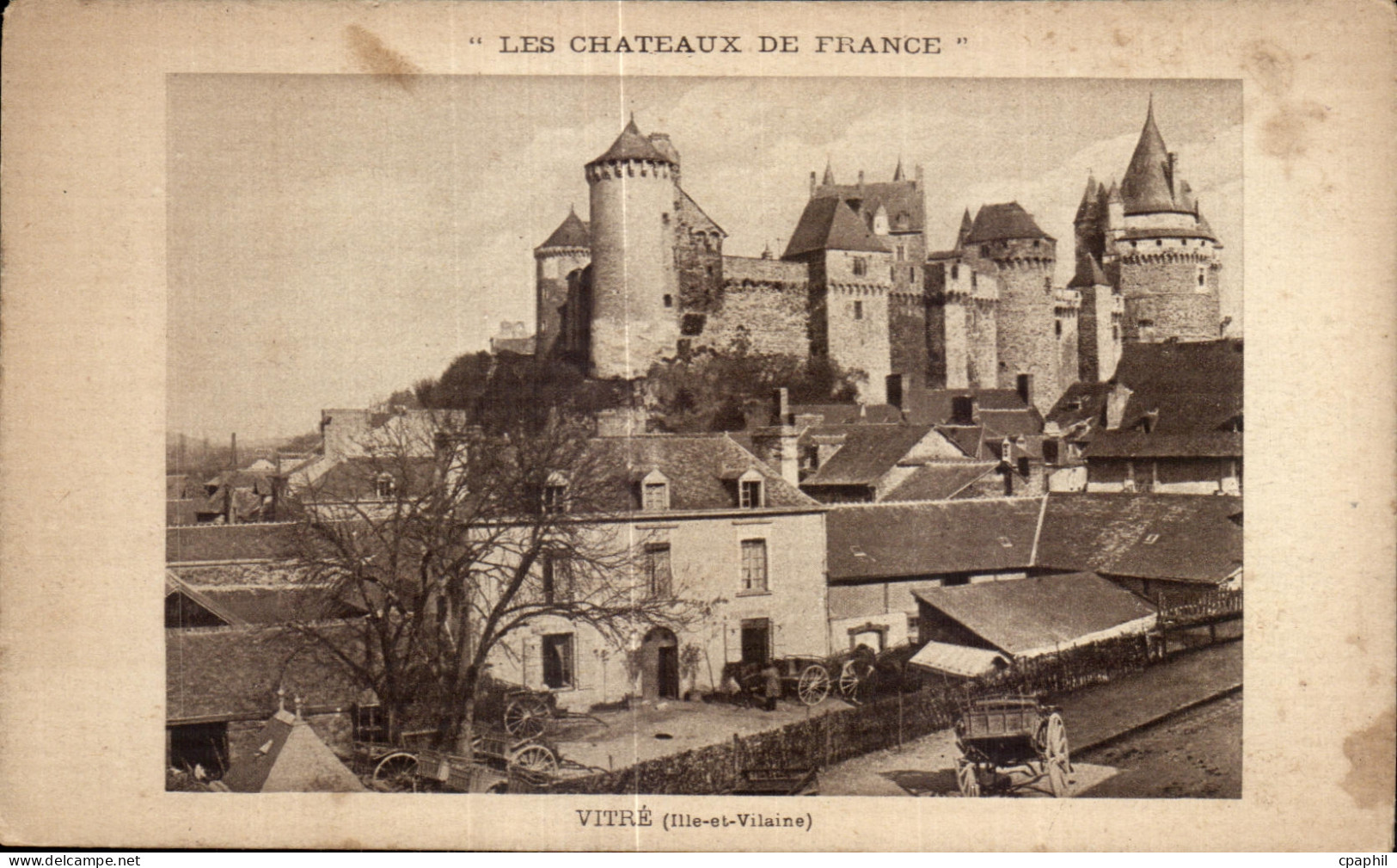 CPA Vitre Chateau
