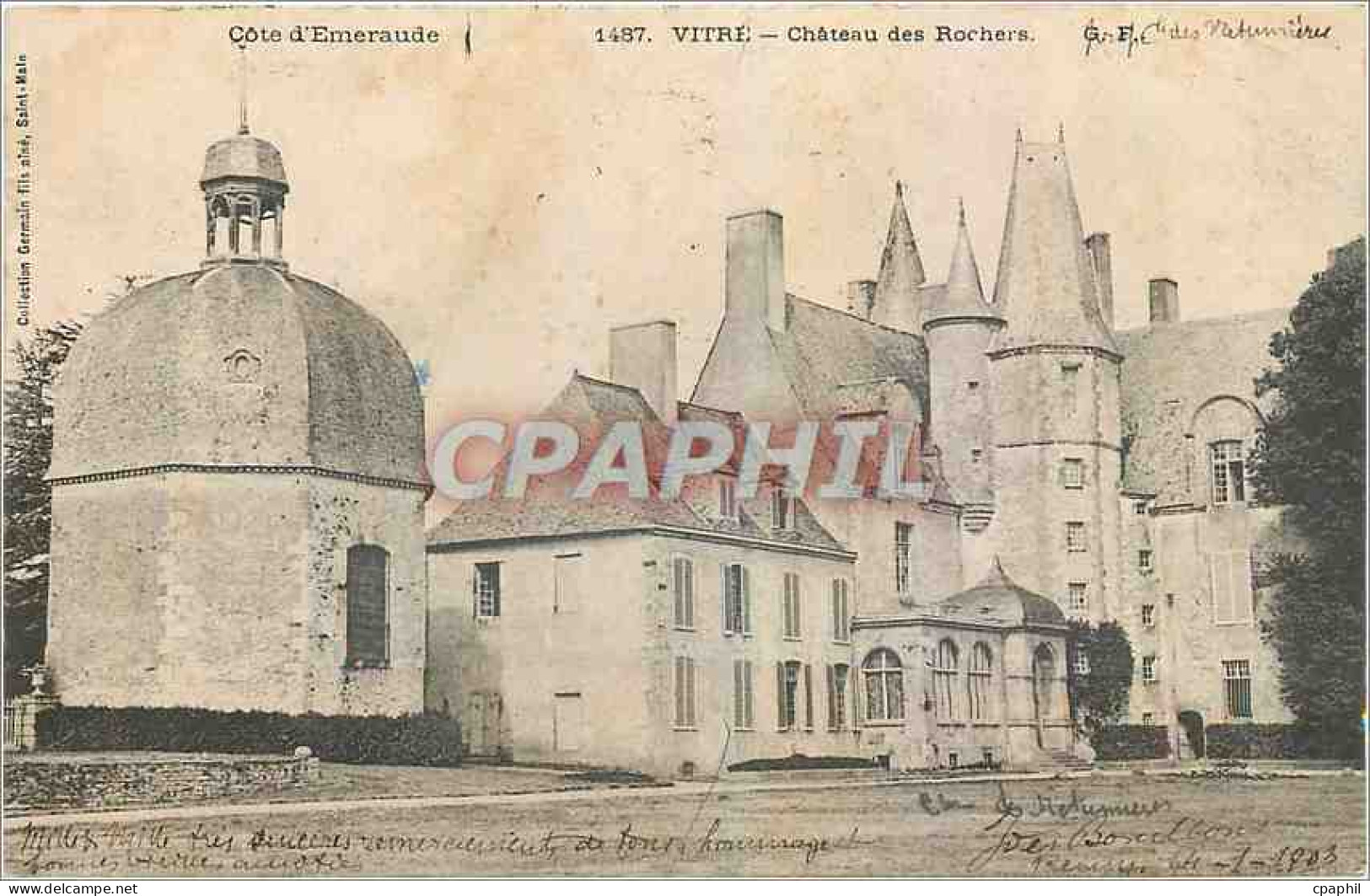 CPA Vitre Chateau des Rochers