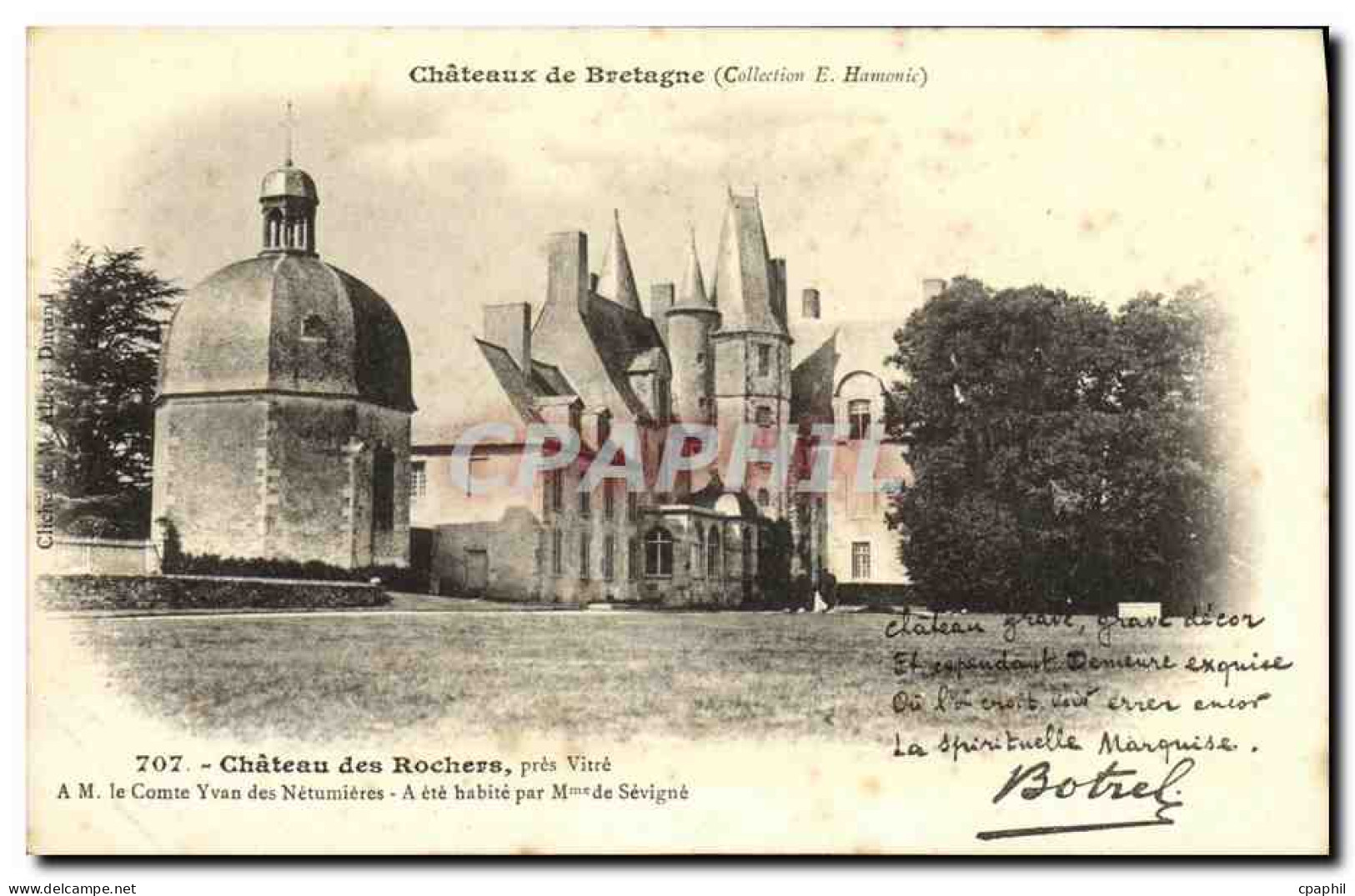 CPA Vitre Chateau des Rochers Vitre