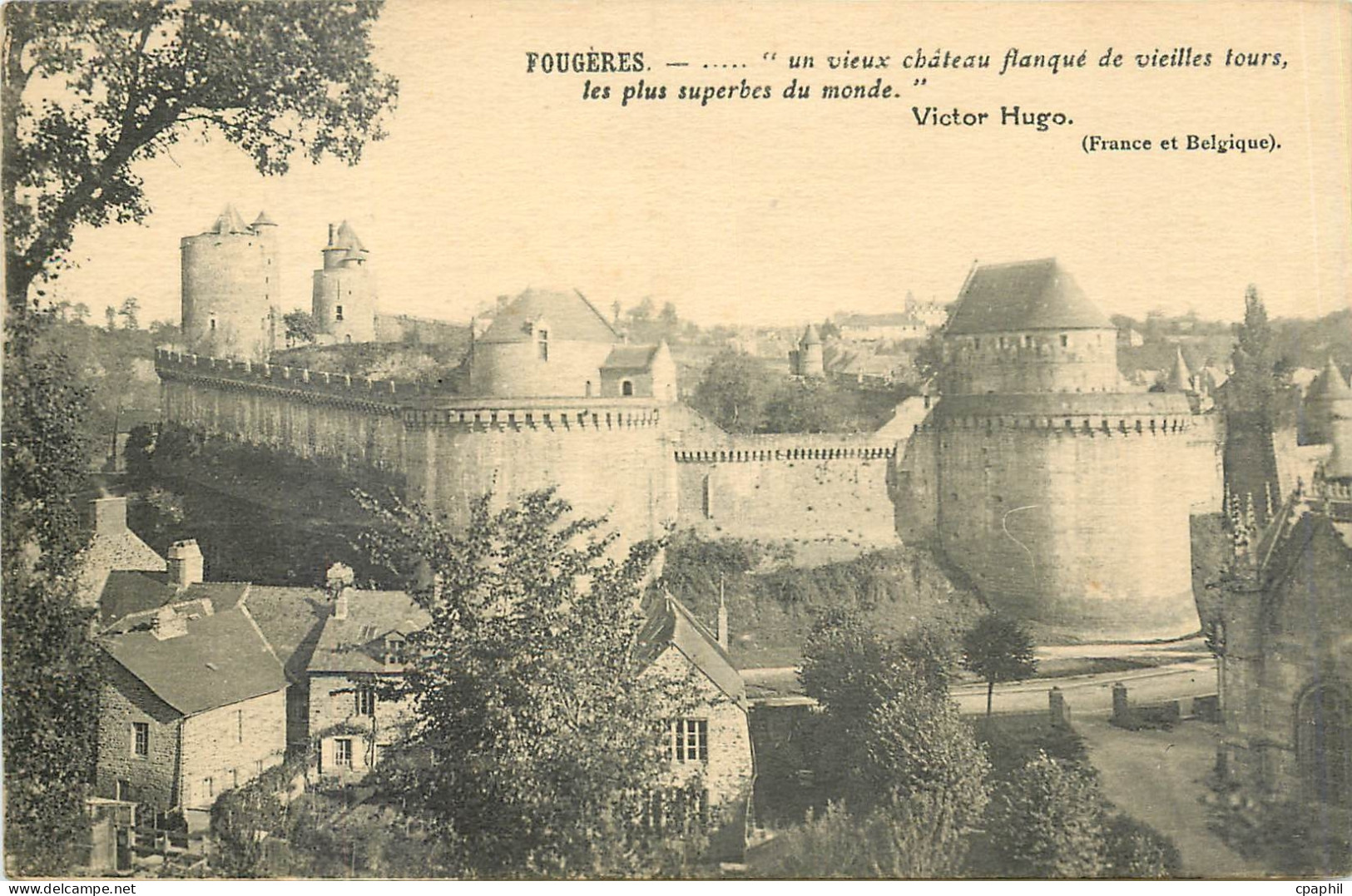 CPA Vitre Fougeres Mont St Michel
