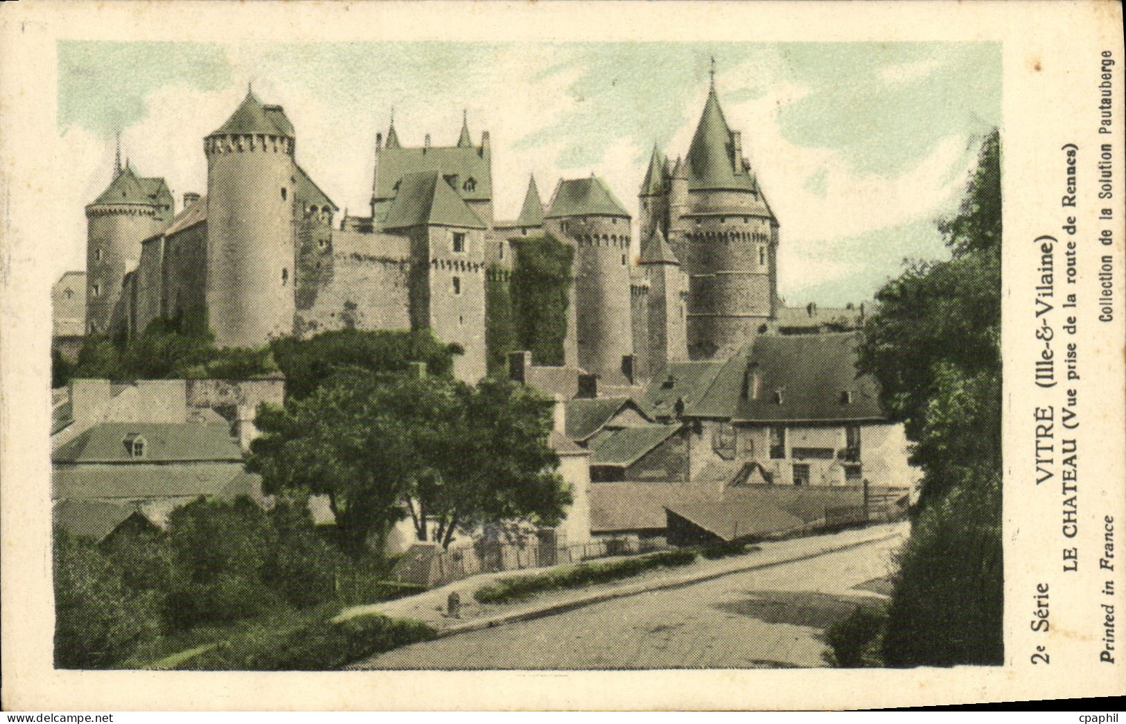 CPA Vitre Le Chateau