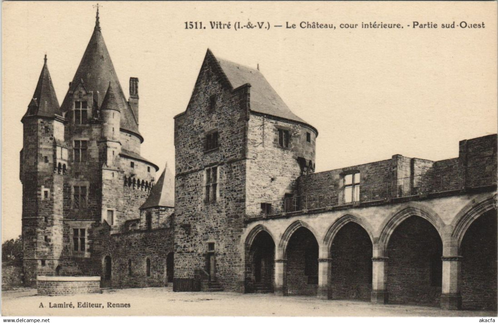 CPA Vitre le Chateau (1237976)