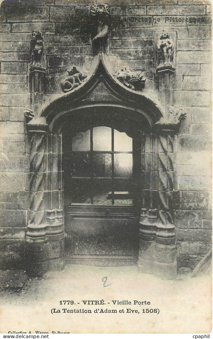 CPA Vitre Vieille Porte