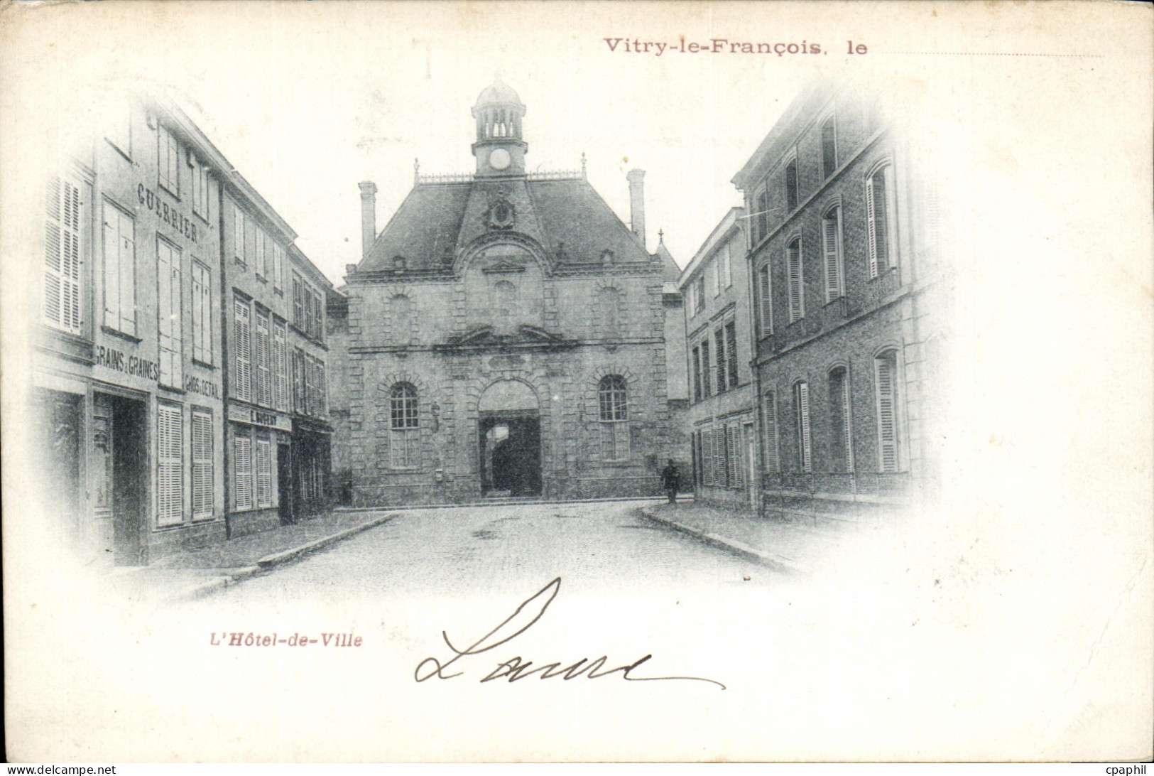 CPA Vitry le Francois le L'Hotel de Ville