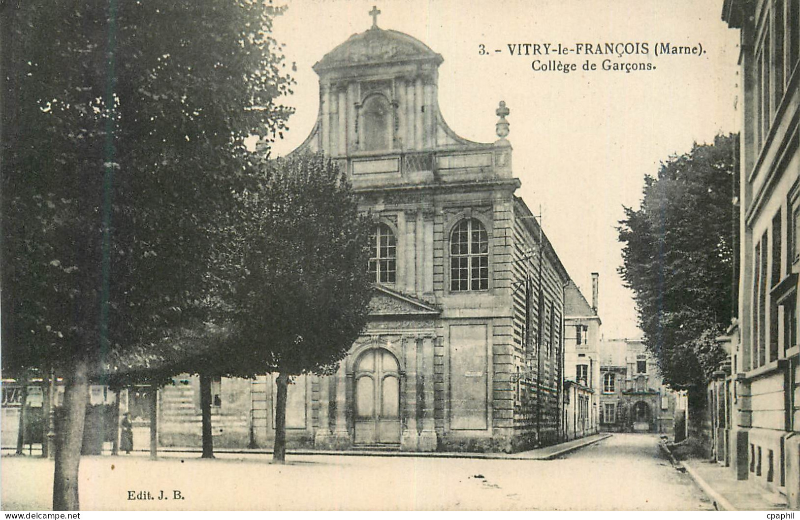 CPA Vitry le Francois (Marne) College de Garcons
