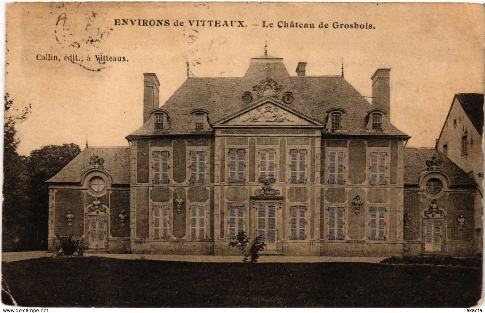 CPA VITTEAUX - Env. - Le Chateau de GROSBOIS (633950)