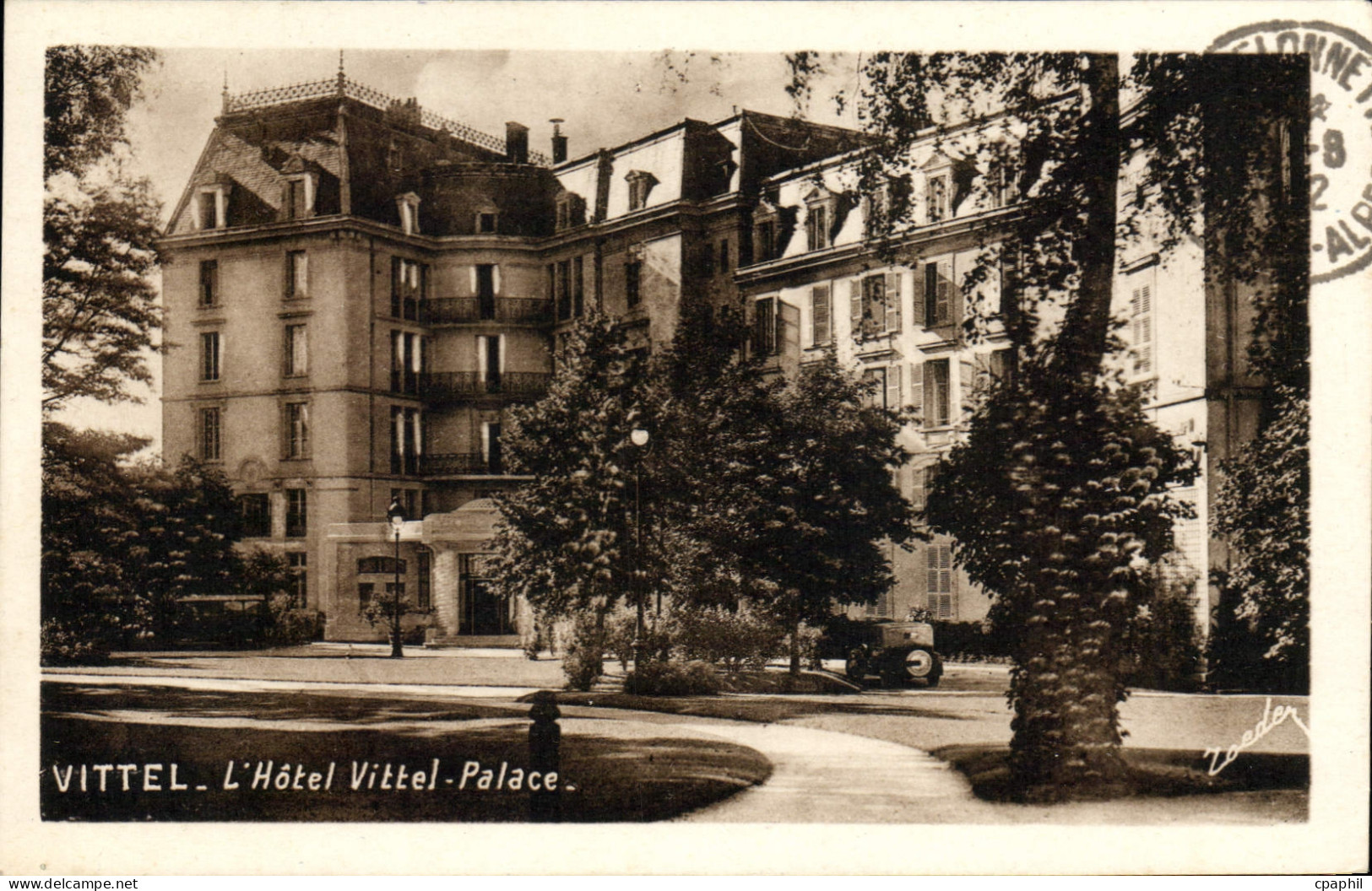 CPA Vittel L'Hotel Vittel Palace