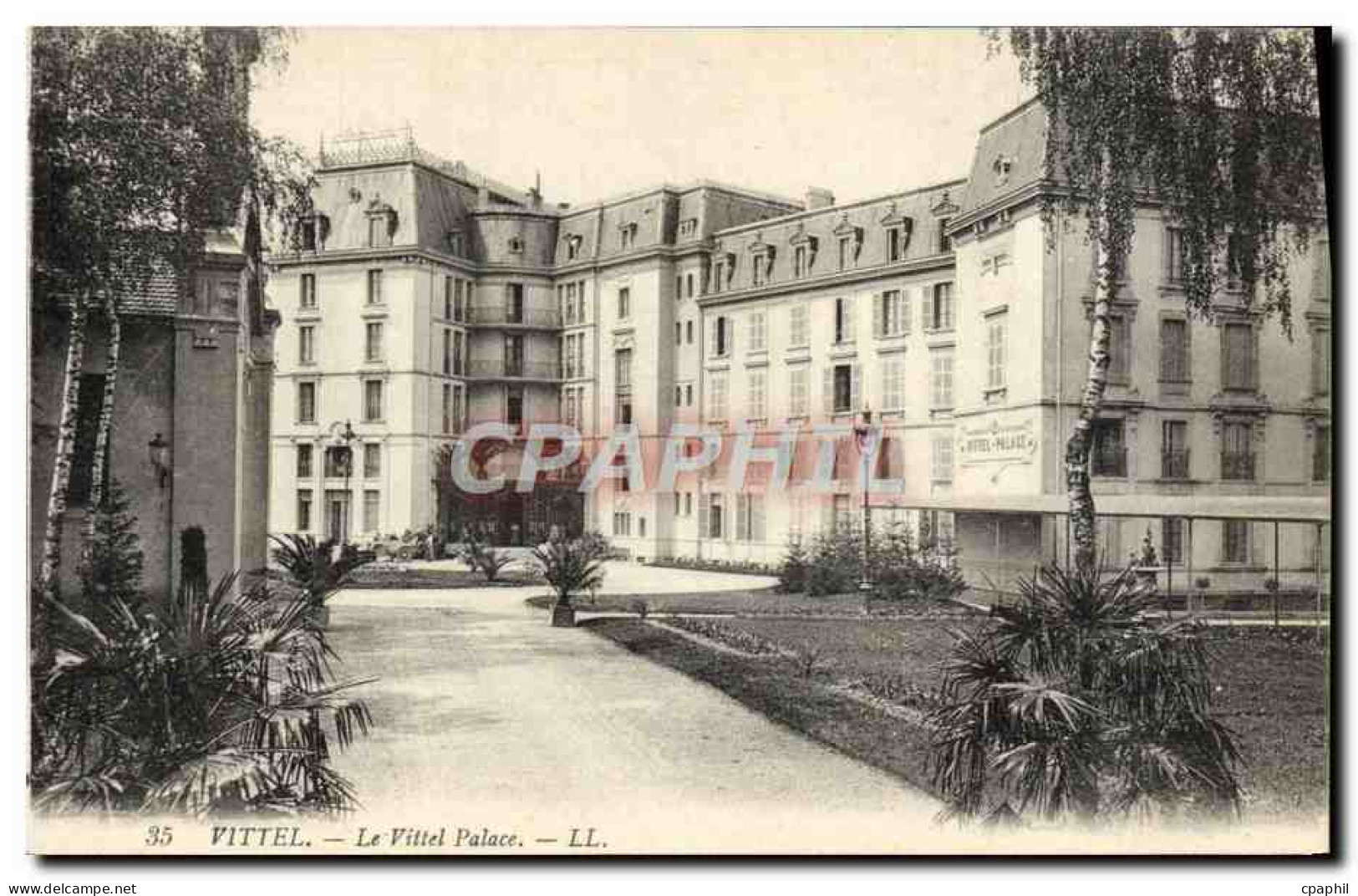 CPA Vittel Le Vittel Palace