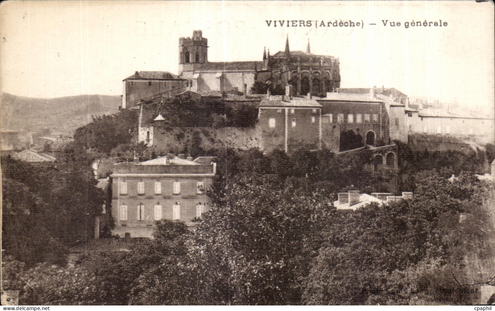 CPA Viviers (Ardeche) Vue generale