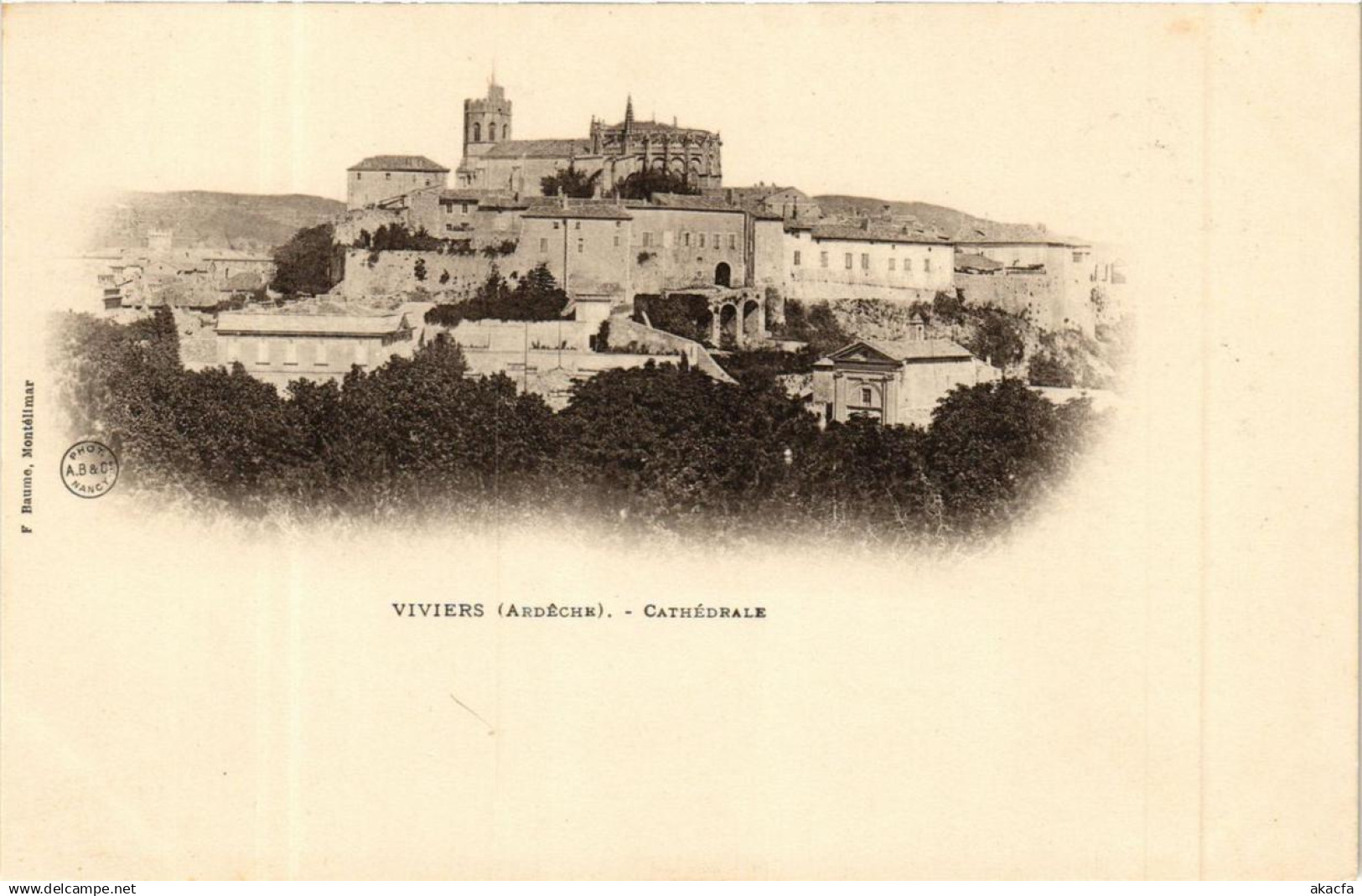 CPA VIVIERS Cathédrale (660889)