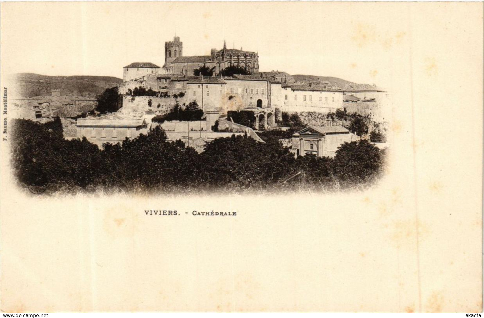 CPA VIVIERS Cathédrale (660913)