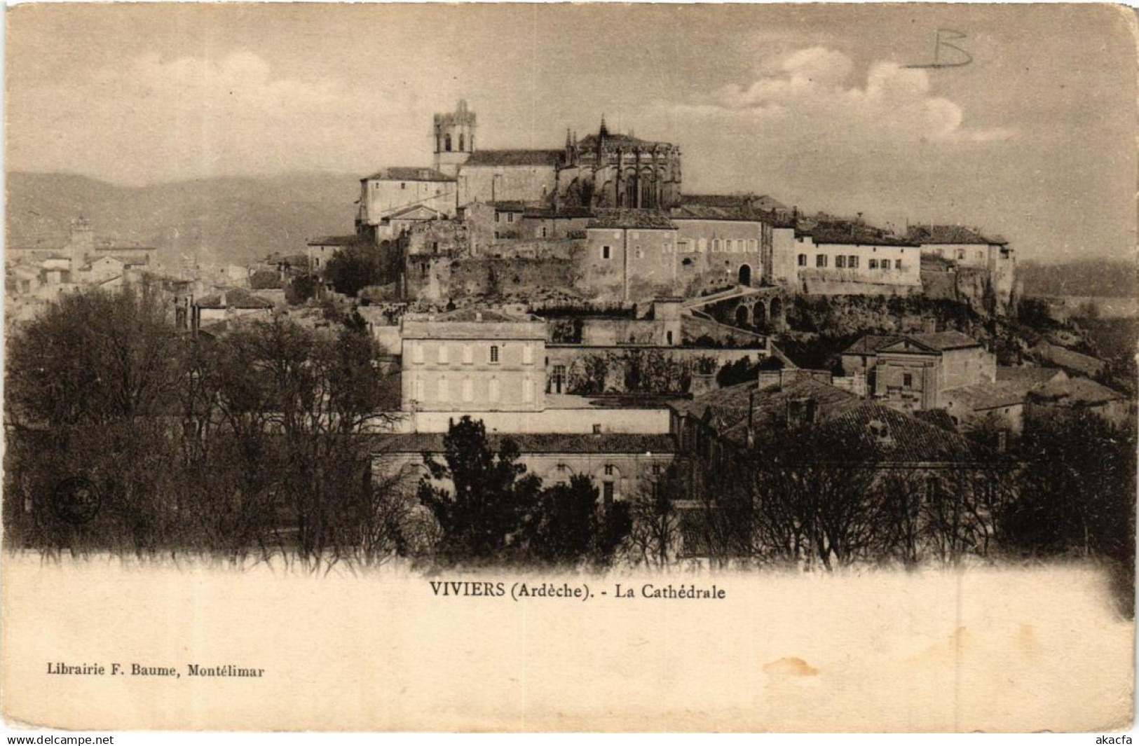 CPA VIVIERS La Cathédrale (660921)