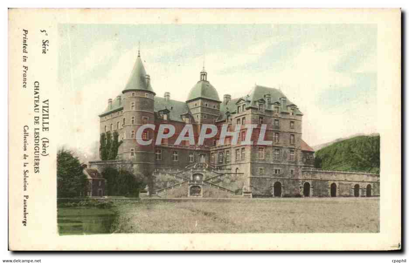 CPA Vizille Chateau De Lesdiguieres