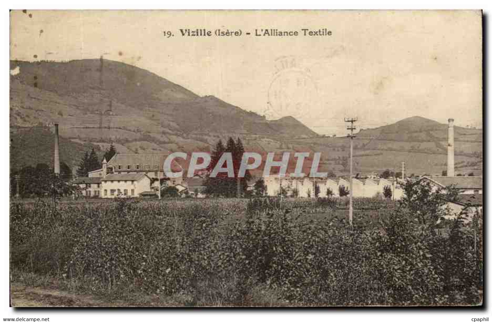CPA Vizille L'Alliance Textile