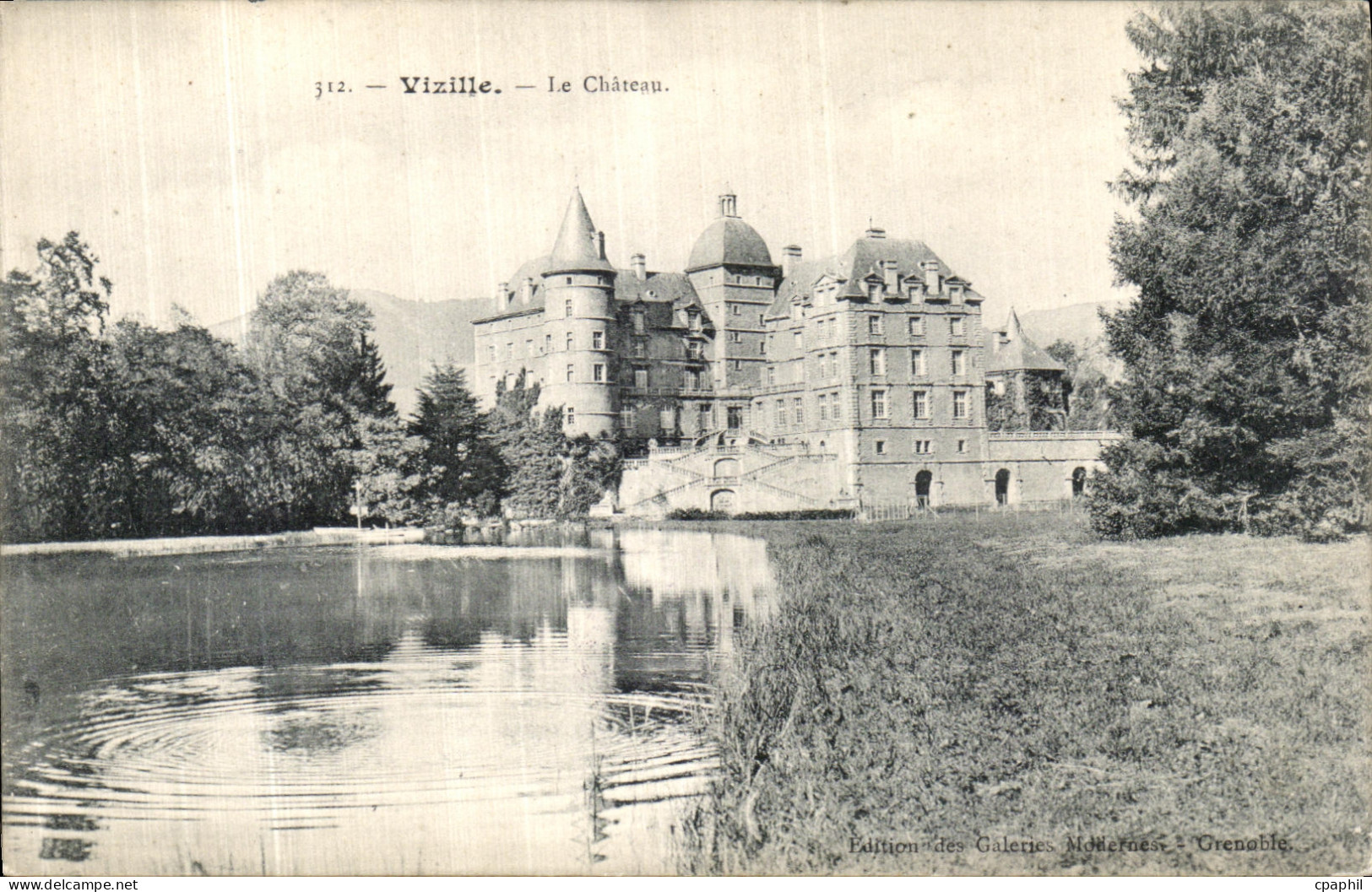 CPA Vizille Le Chateau
