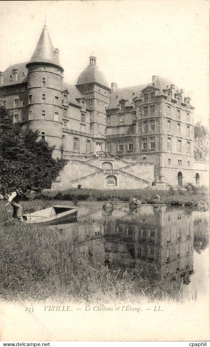 CPA Vizille le Chateau et l'Etang