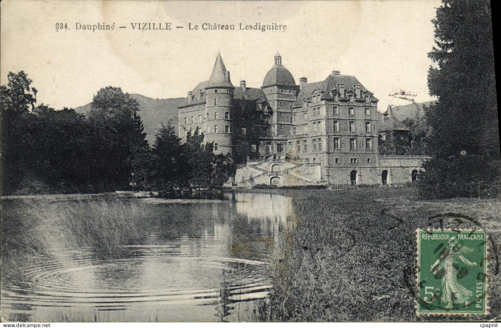 CPA Vizille Le Chateau Lesdiguiere