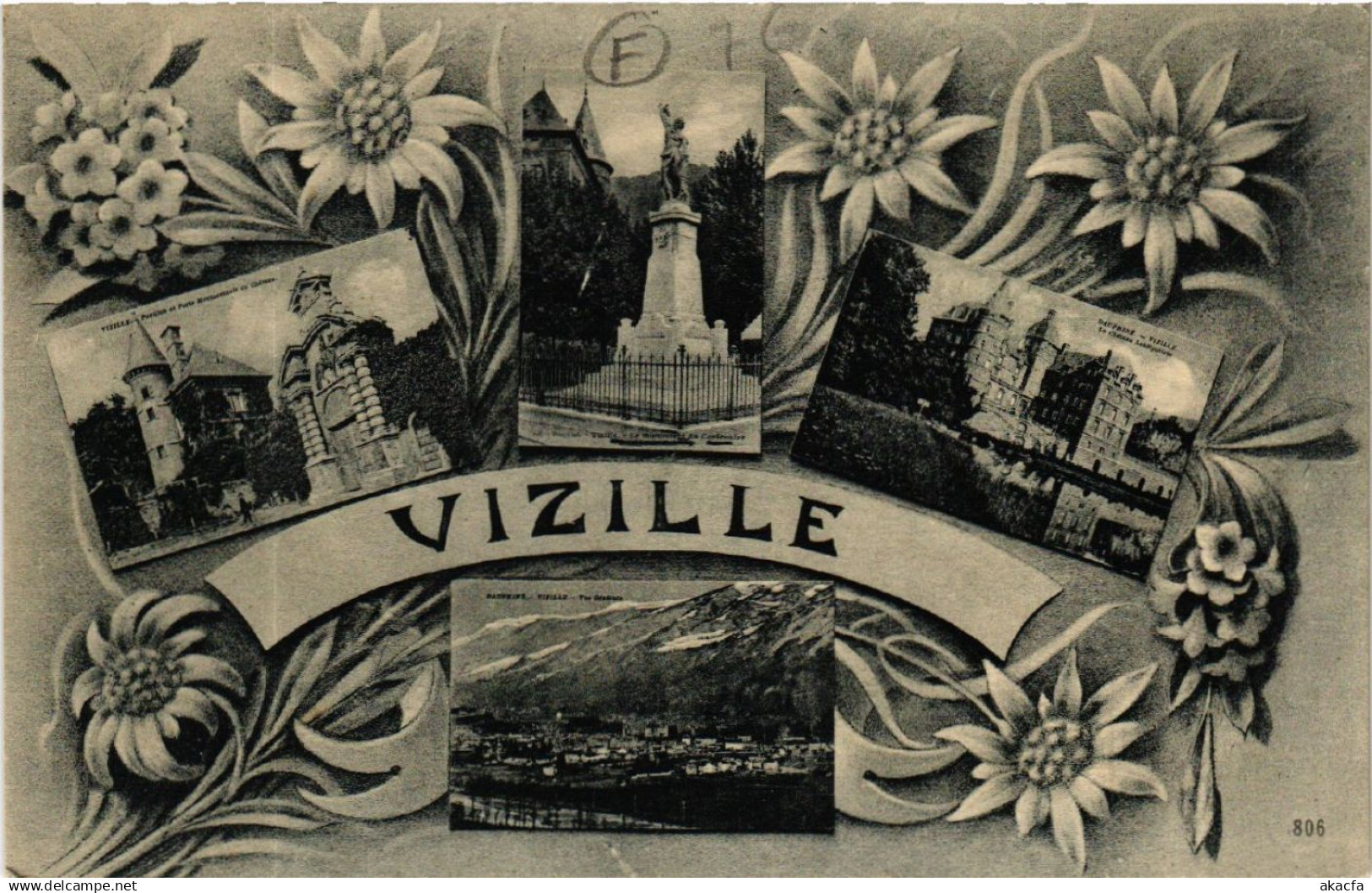 CPA VIZILLE - Scenes (489409)