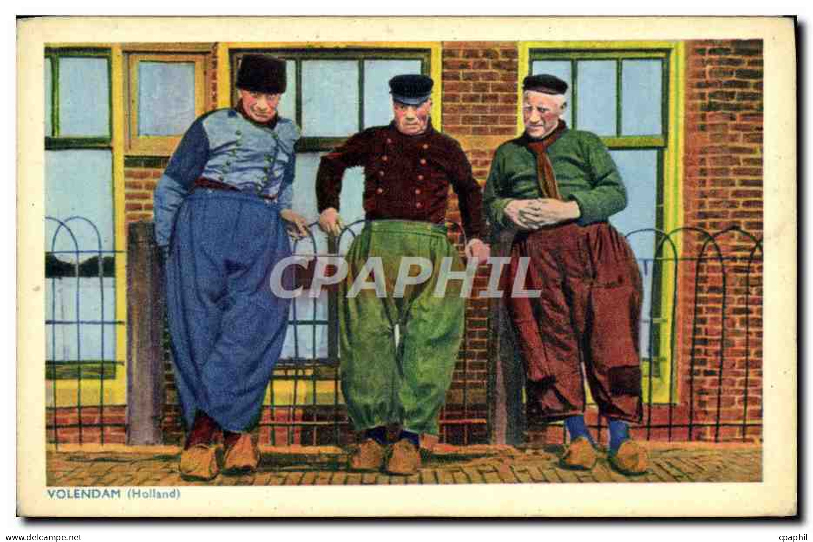 CPA Volendam Hommes Folklore