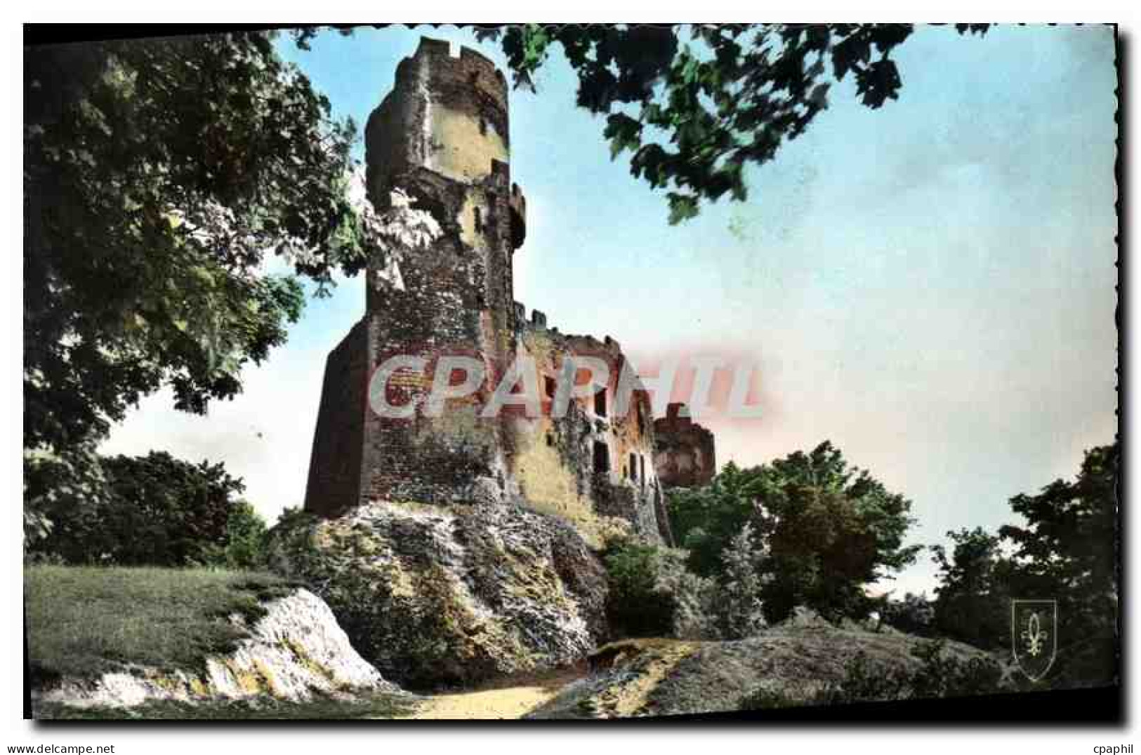 CPA Volvic P de D Chateau de Tournoel