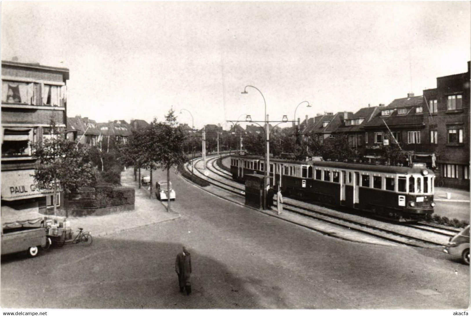 CPA Voorburg Parkweg N.Z.H. Tram NETHERLANDS (714229)