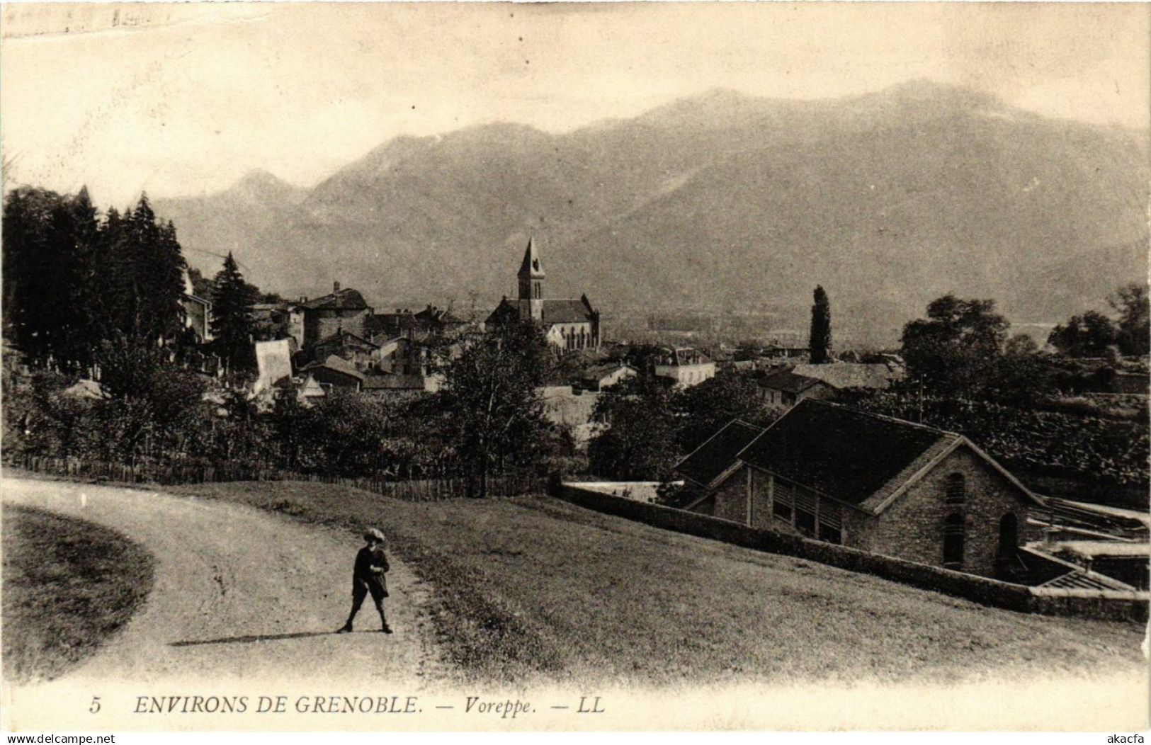 CPA Voreppe - Vue Generale - Environs de Grenoble FRANCE (962319)