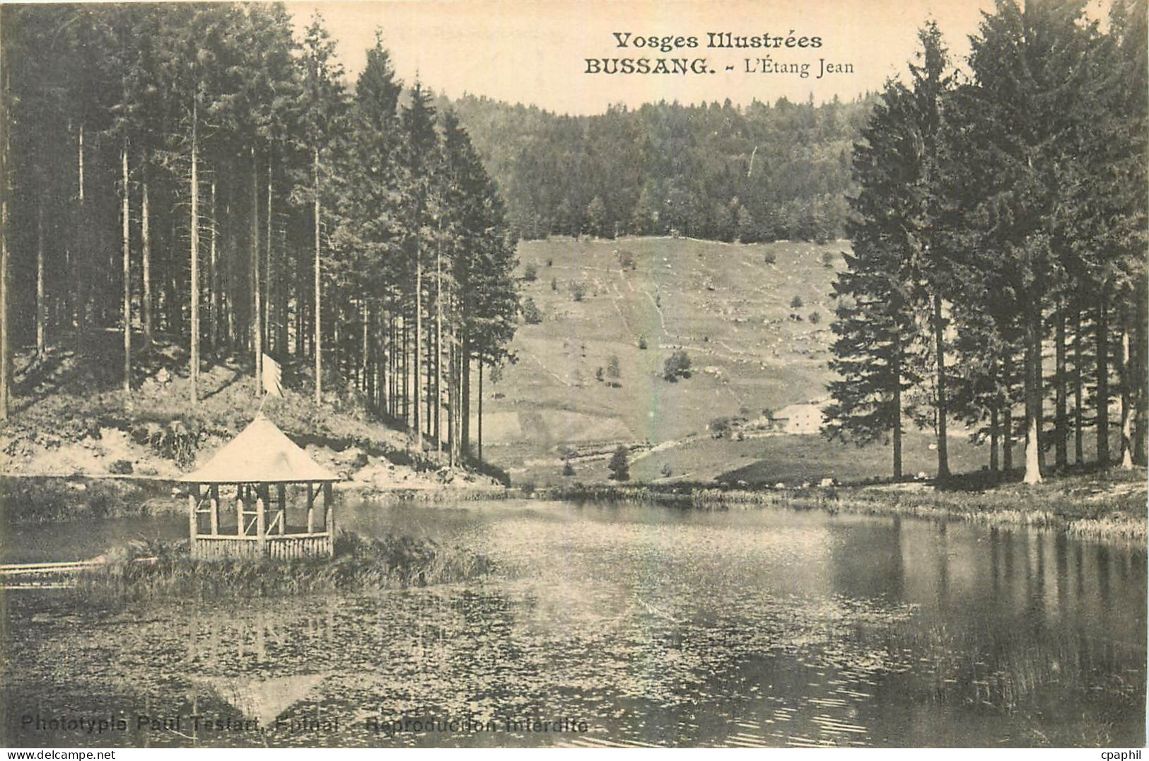 CPA Vosges Illustrees Bussang l'Etang Jean