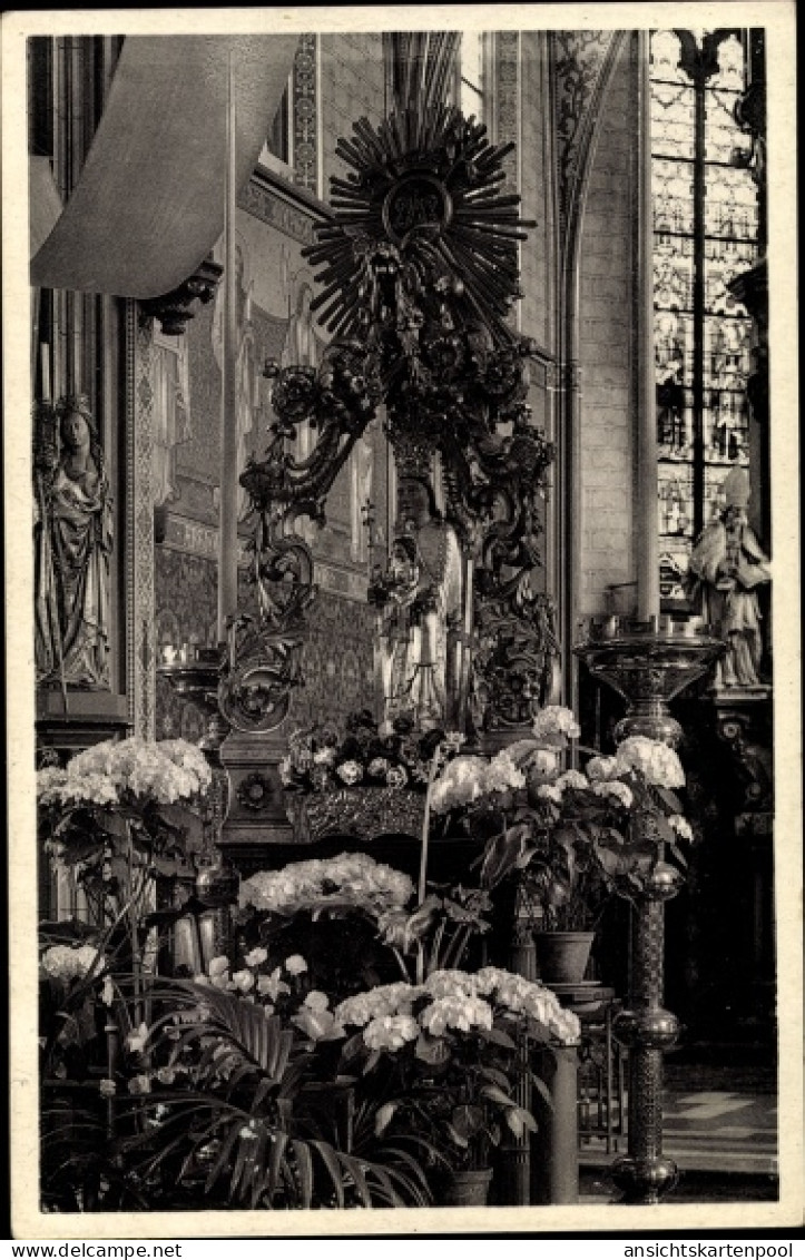 CPA Vosselaar Antwerpen Flandern, Mirakuleus Beeld van Vrouw