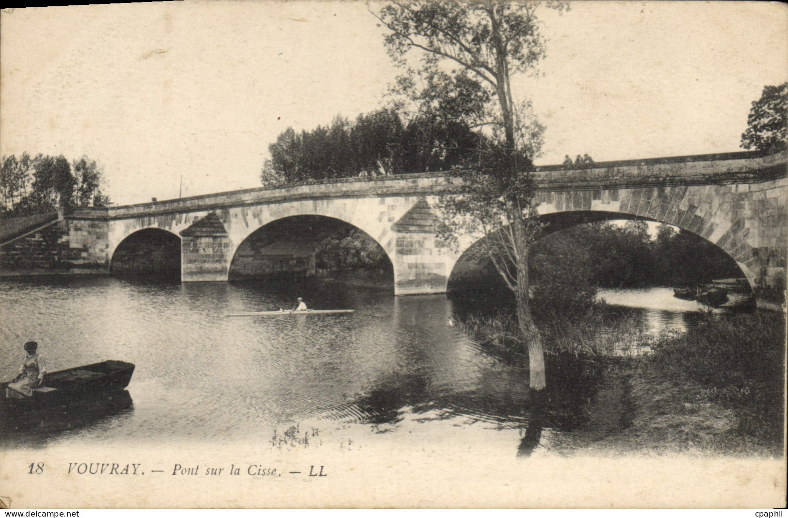 CPA Vouvray Pont Sur La Cisse
